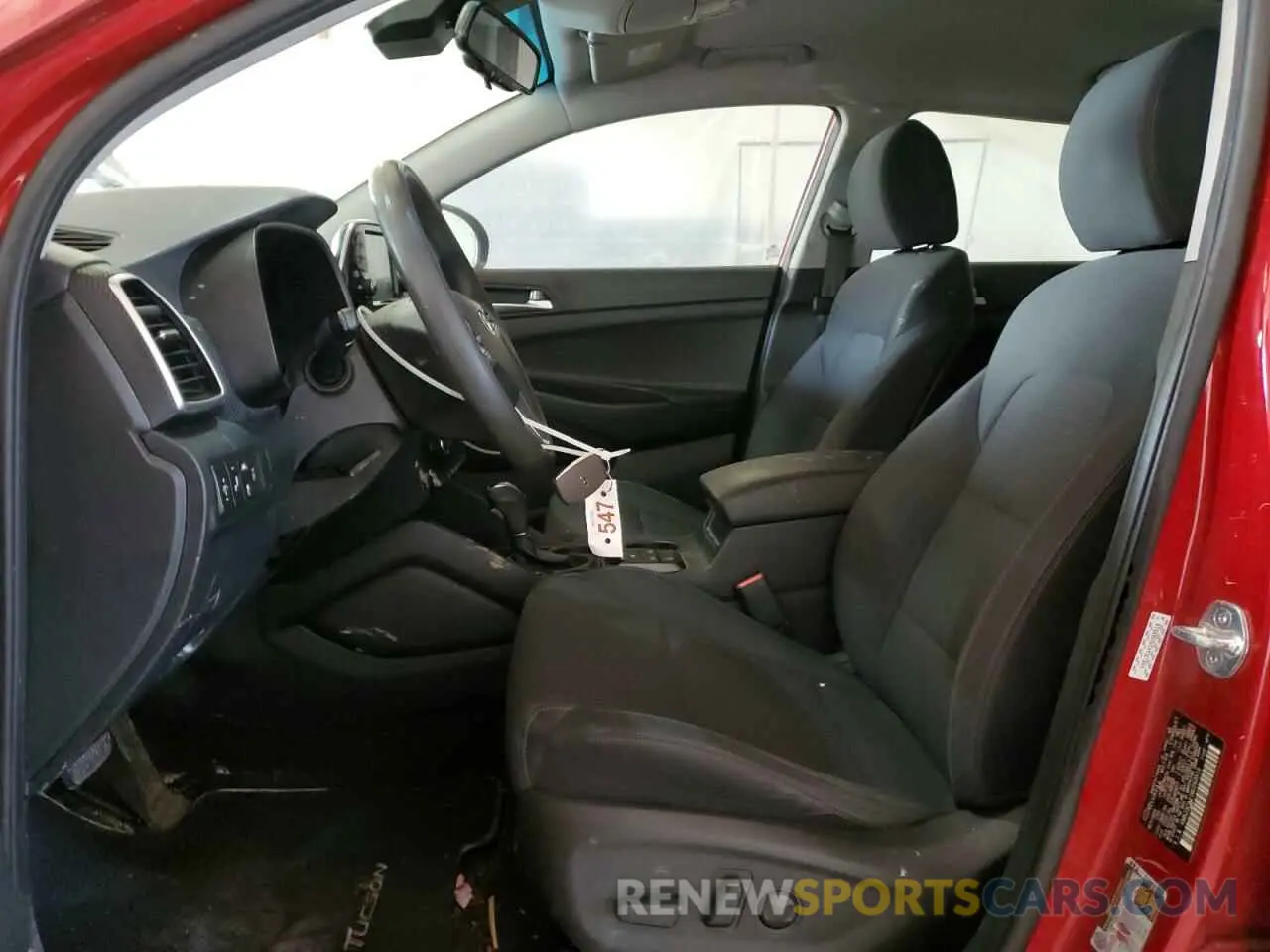 7 fotografías del automóvil dañado KM8J3CA41MU368518 HYUNDAI TUCSON 2021
