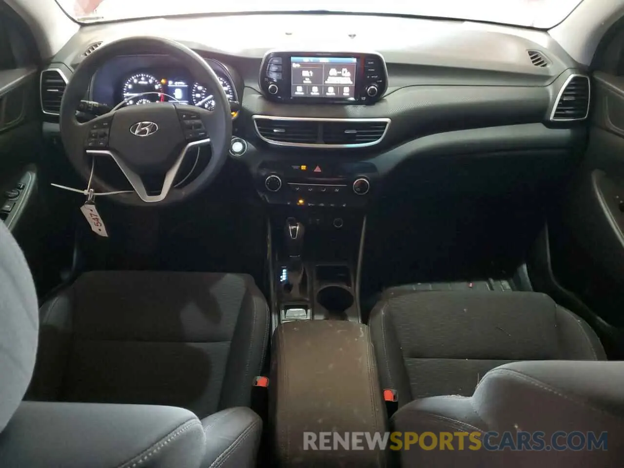 8 fotografías del automóvil dañado KM8J3CA41MU368518 HYUNDAI TUCSON 2021