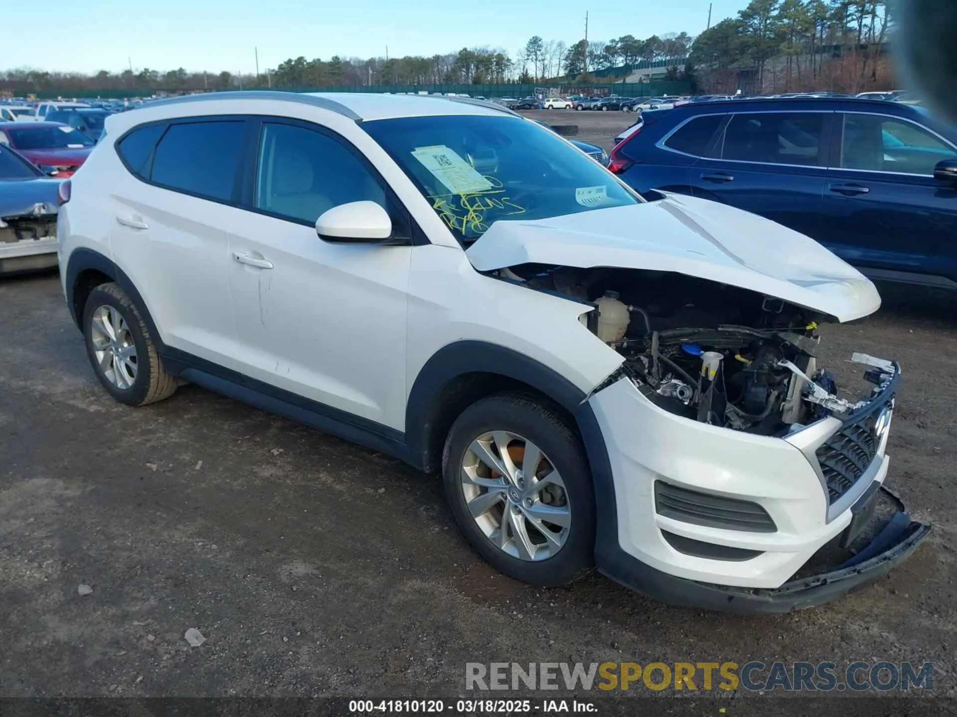 1 fotografías del automóvil dañado KM8J3CA46MU387064 HYUNDAI TUCSON 2021