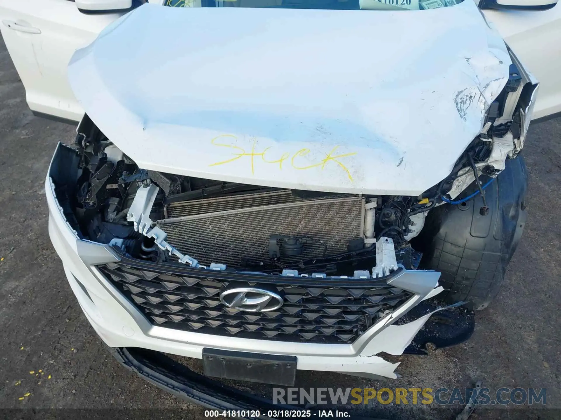10 fotografías del automóvil dañado KM8J3CA46MU387064 HYUNDAI TUCSON 2021