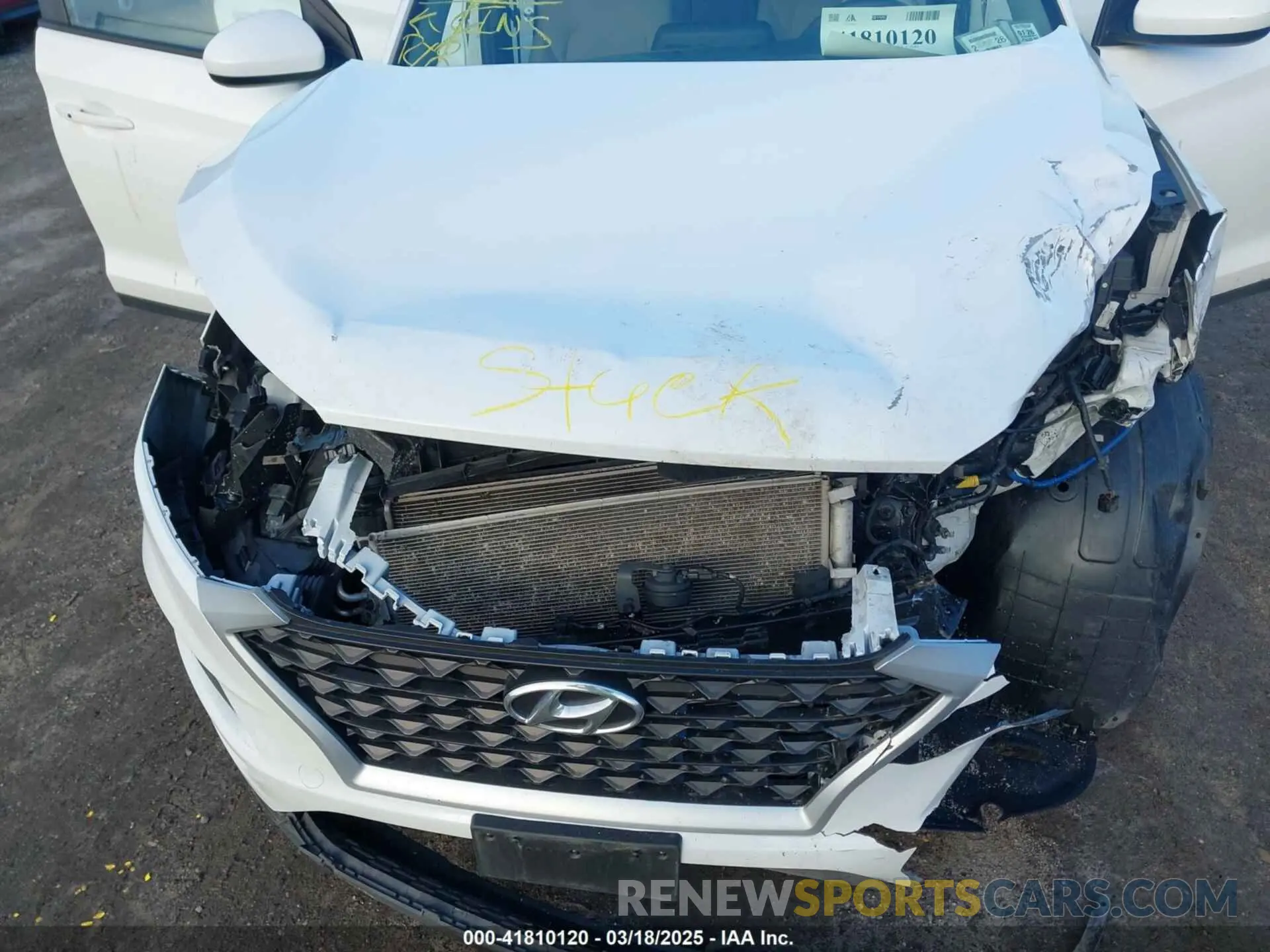 6 fotografías del automóvil dañado KM8J3CA46MU387064 HYUNDAI TUCSON 2021