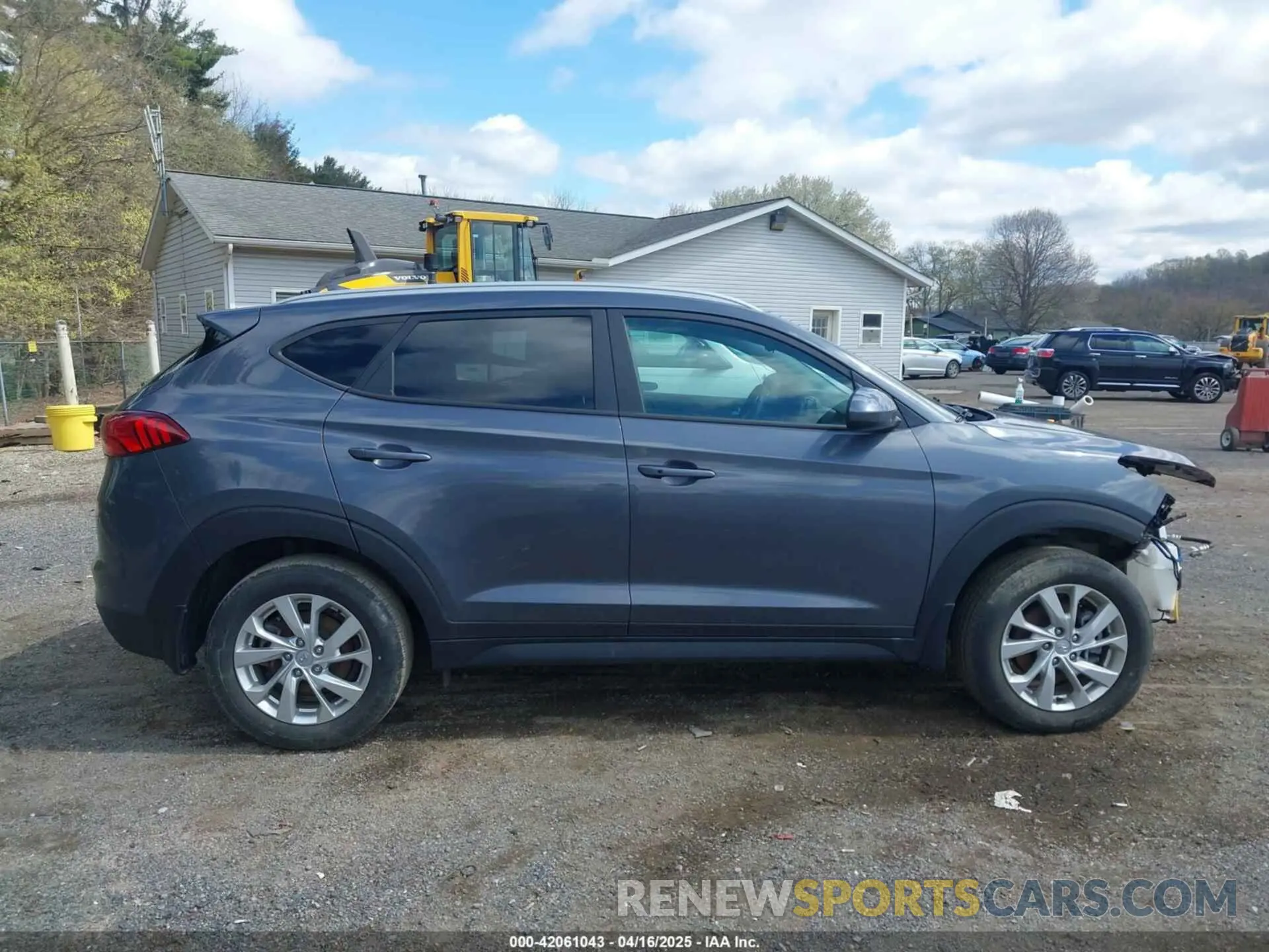 14 fotografías del automóvil dañado KM8J3CA48MU286818 HYUNDAI TUCSON 2021