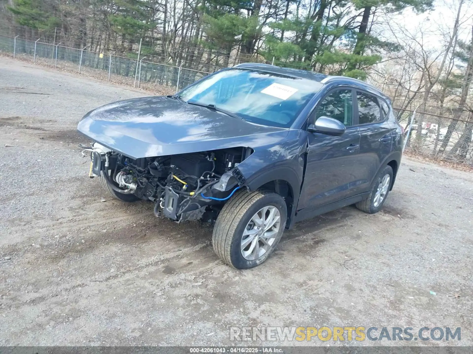 2 fotografías del automóvil dañado KM8J3CA48MU286818 HYUNDAI TUCSON 2021