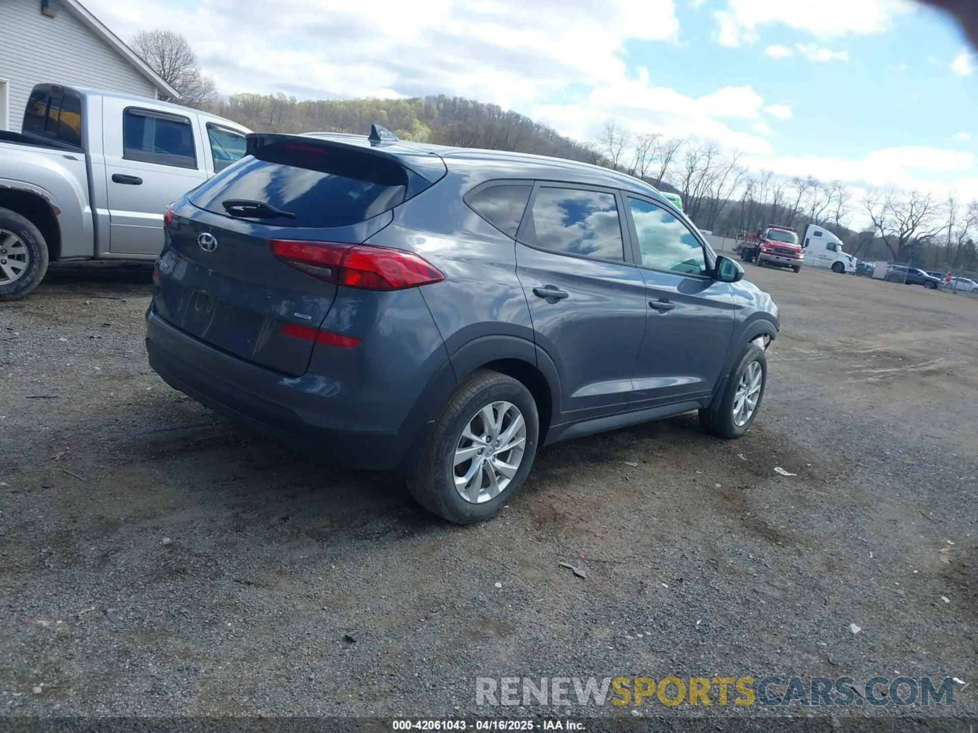 4 fotografías del automóvil dañado KM8J3CA48MU286818 HYUNDAI TUCSON 2021