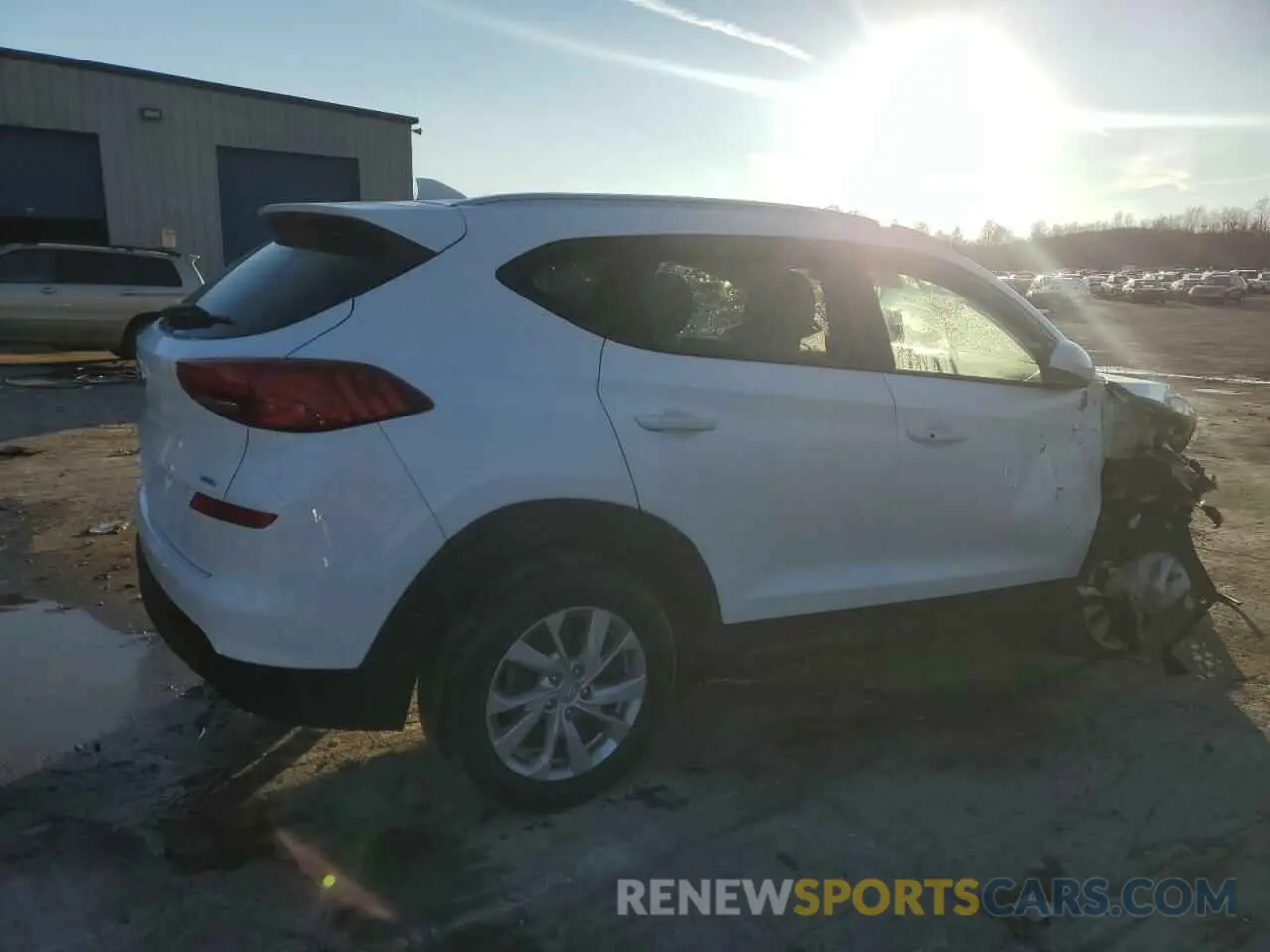 3 fotografías del automóvil dañado KM8J3CA48MU386028 HYUNDAI TUCSON 2021