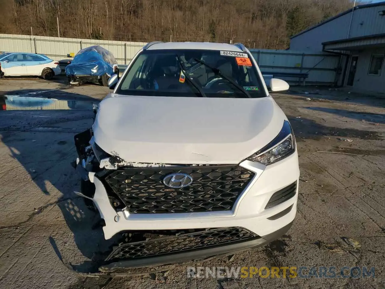 5 fotografías del automóvil dañado KM8J3CA48MU386028 HYUNDAI TUCSON 2021