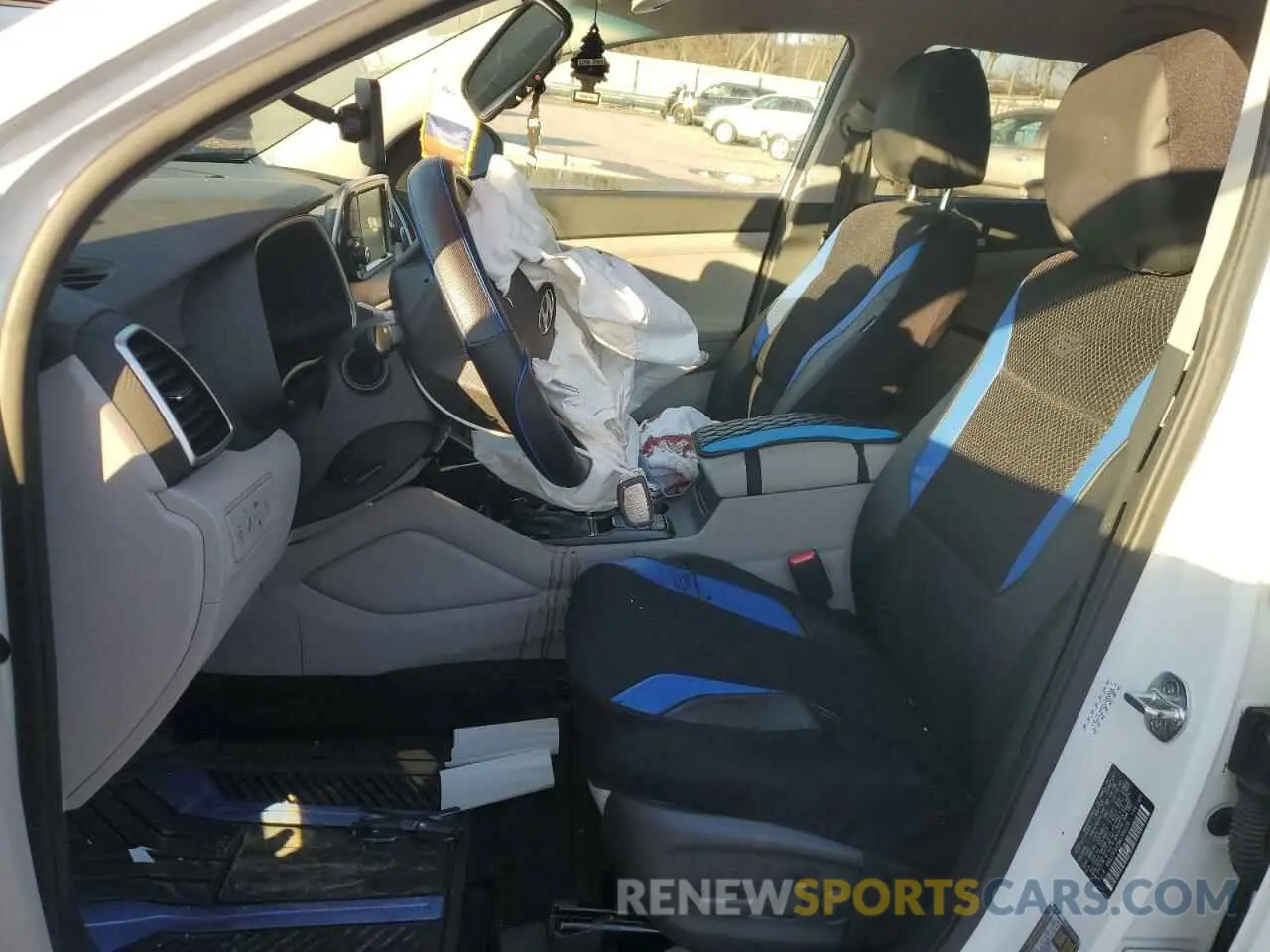 7 fotografías del automóvil dañado KM8J3CA48MU386028 HYUNDAI TUCSON 2021