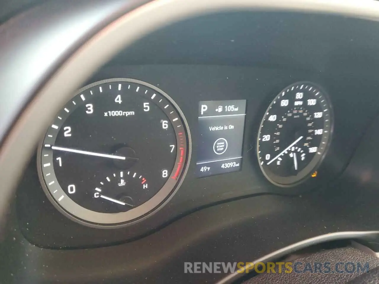 9 fotografías del automóvil dañado KM8J3CA48MU386028 HYUNDAI TUCSON 2021