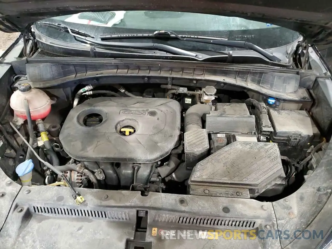 11 fotografías del automóvil dañado KM8J3CA49MU349165 HYUNDAI TUCSON 2021