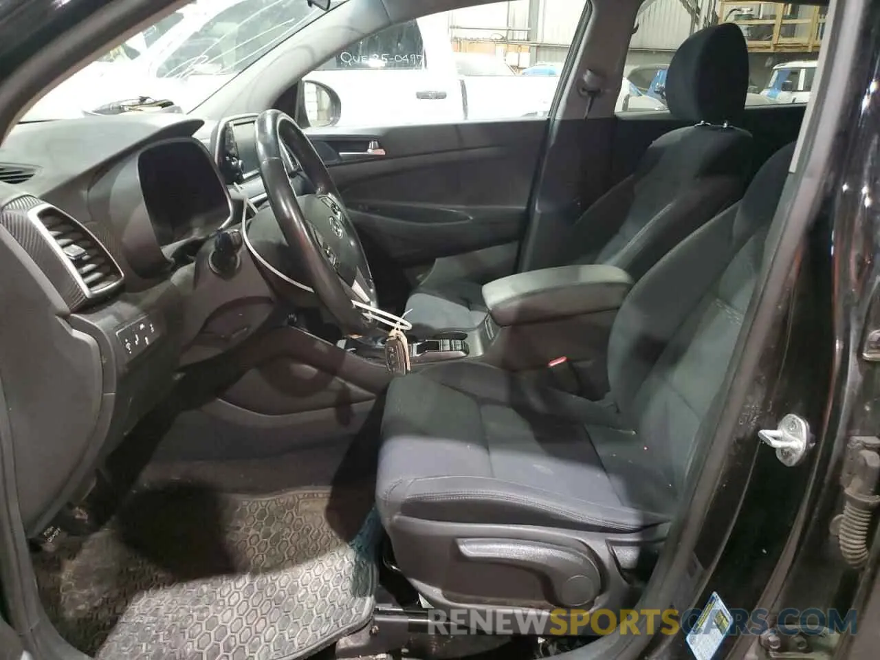 7 fotografías del automóvil dañado KM8J3CA49MU349165 HYUNDAI TUCSON 2021