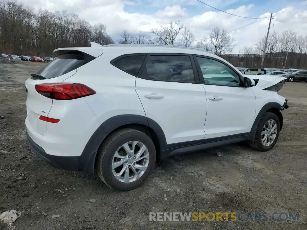 3 fotografías del automóvil dañado KM8J3CA4XMU324436 HYUNDAI TUCSON 2021