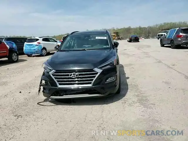 15 fotografías del automóvil dañado KM8J3CAL0MU385639 HYUNDAI TUCSON 2021