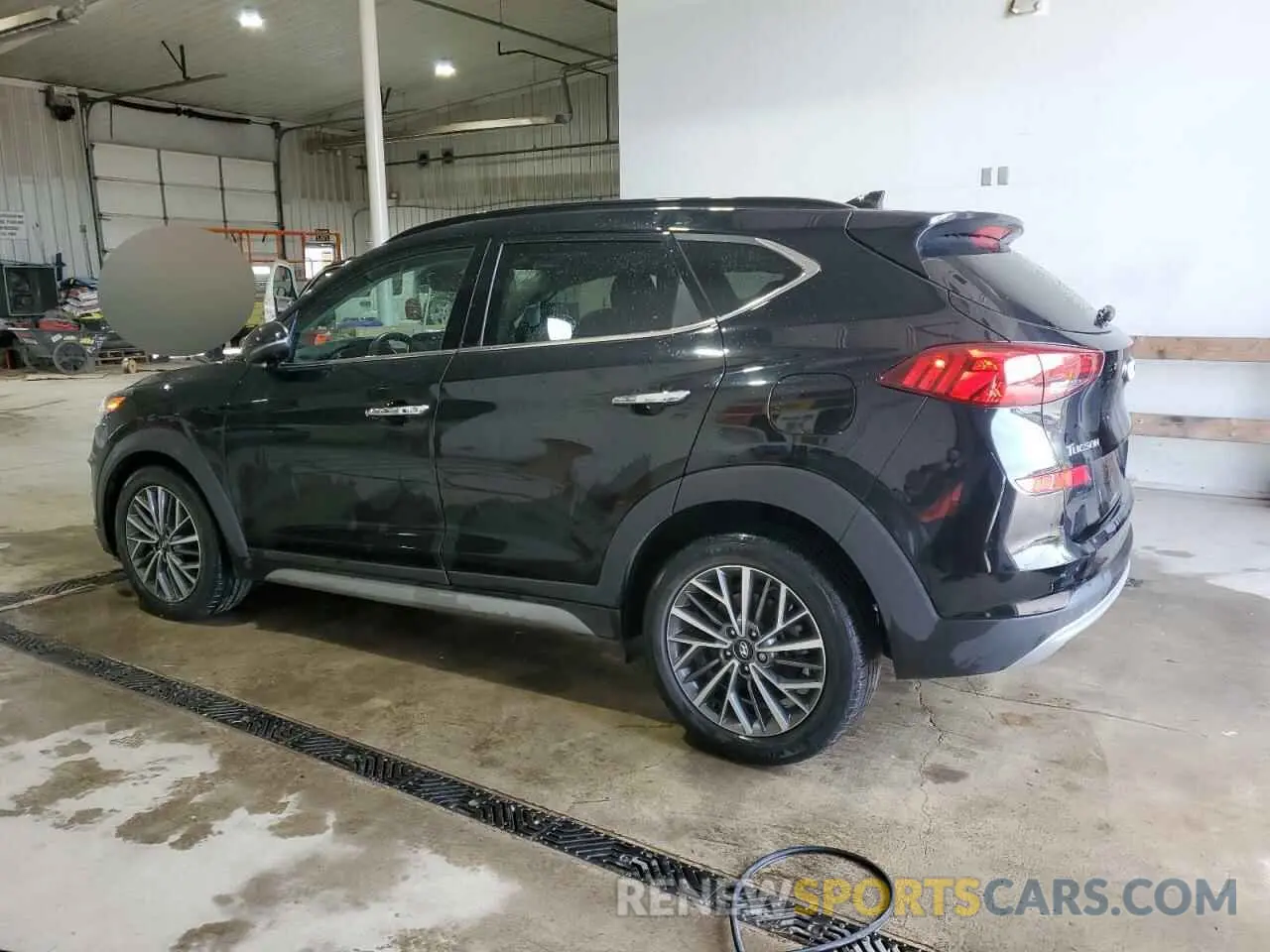 2 fotografías del automóvil dañado KM8J3CAL0MU385639 HYUNDAI TUCSON 2021