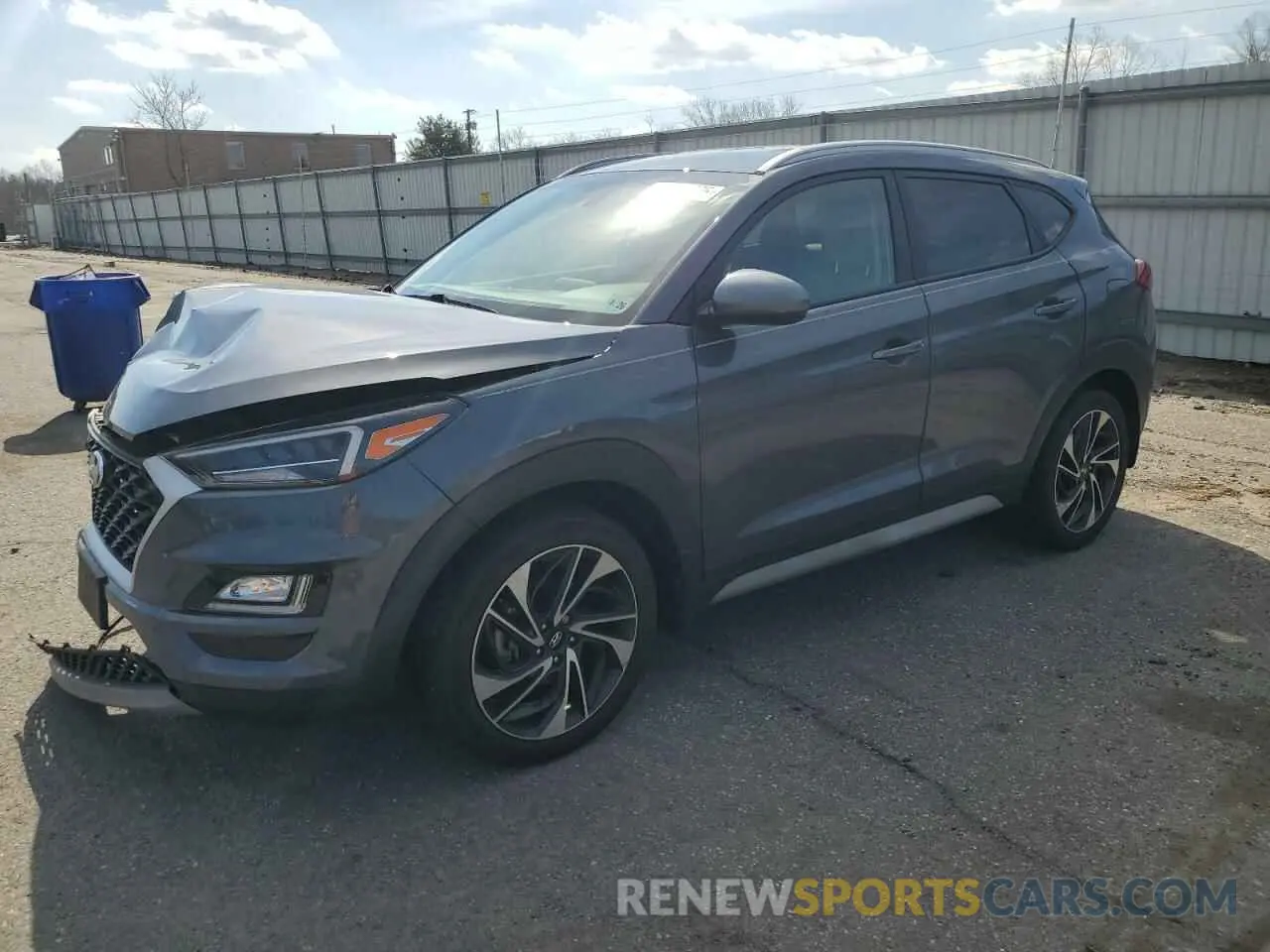 1 fotografías del automóvil dañado KM8J3CAL0MU389769 HYUNDAI TUCSON 2021