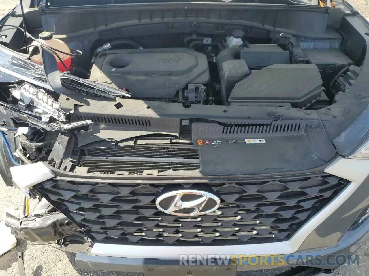 12 fotografías del automóvil dañado KM8J3CAL0MU389769 HYUNDAI TUCSON 2021