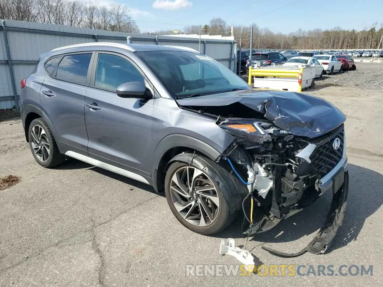 4 fotografías del automóvil dañado KM8J3CAL0MU389769 HYUNDAI TUCSON 2021