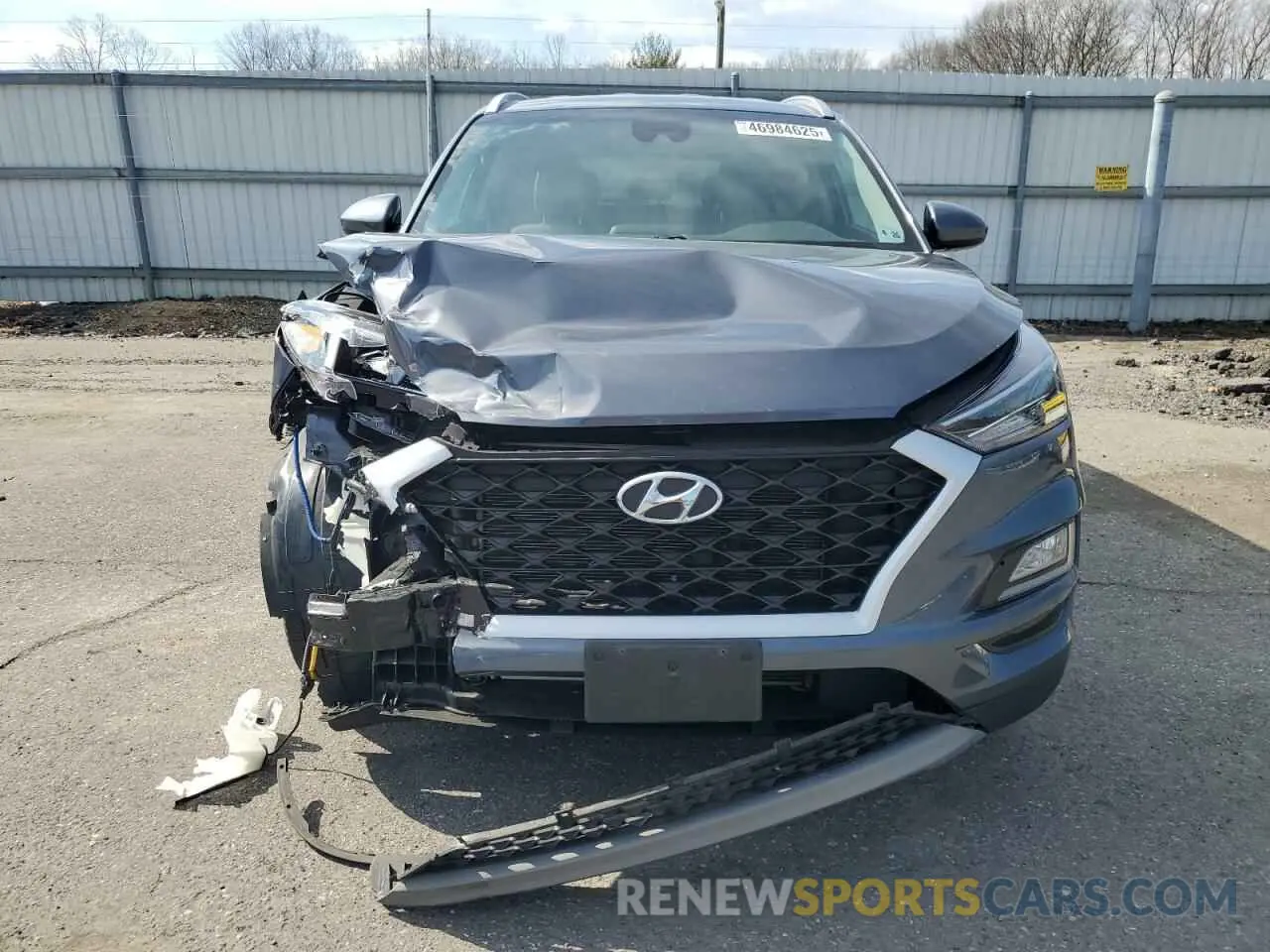 5 fotografías del automóvil dañado KM8J3CAL0MU389769 HYUNDAI TUCSON 2021