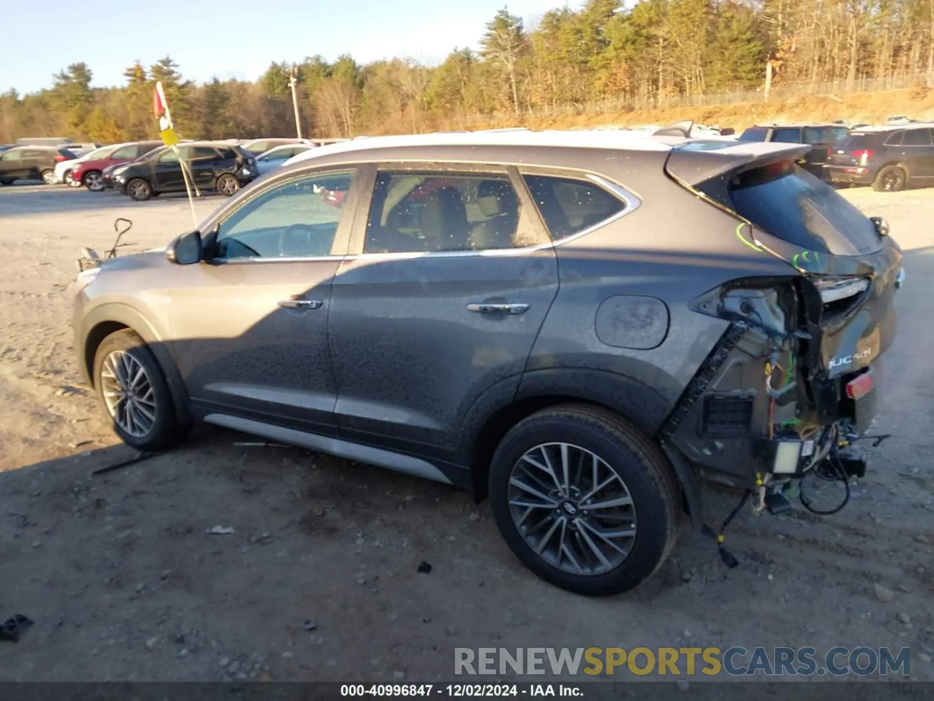 14 fotografías del automóvil dañado KM8J3CAL1MU321321 HYUNDAI TUCSON 2021