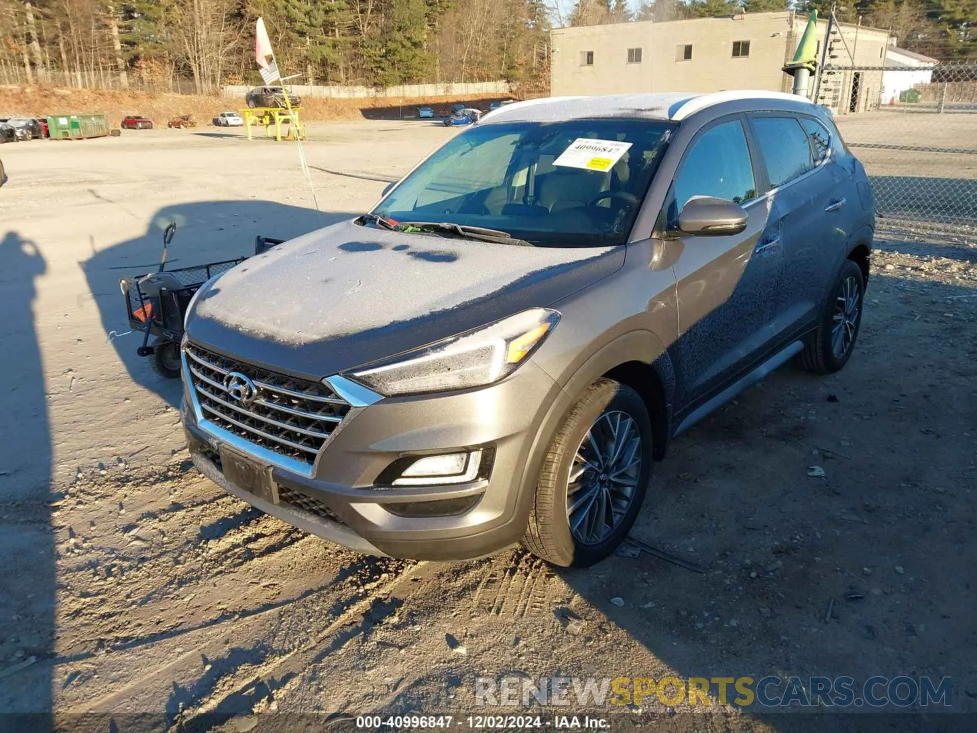 2 fotografías del automóvil dañado KM8J3CAL1MU321321 HYUNDAI TUCSON 2021