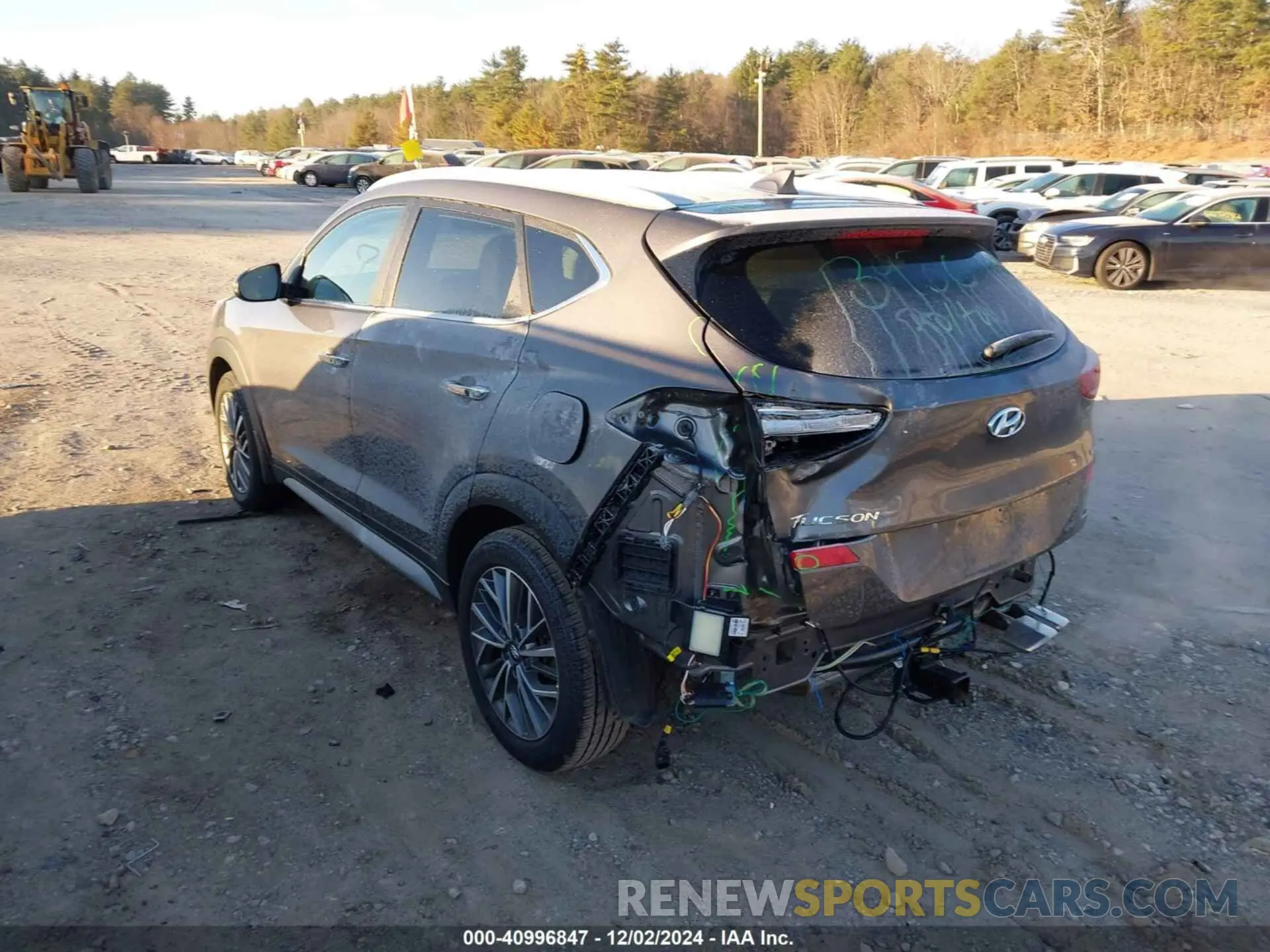 3 fotografías del automóvil dañado KM8J3CAL1MU321321 HYUNDAI TUCSON 2021