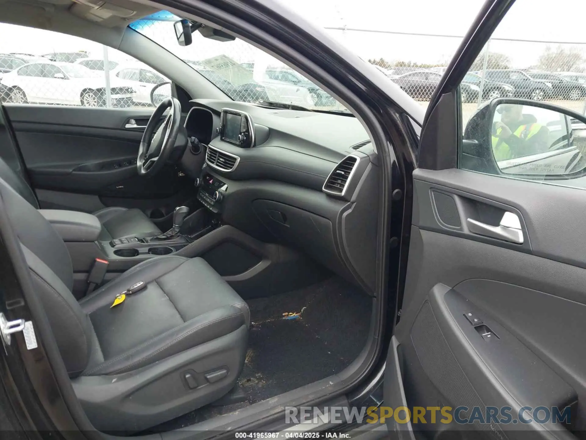 5 fotografías del automóvil dañado KM8J3CAL1MU343545 HYUNDAI TUCSON 2021