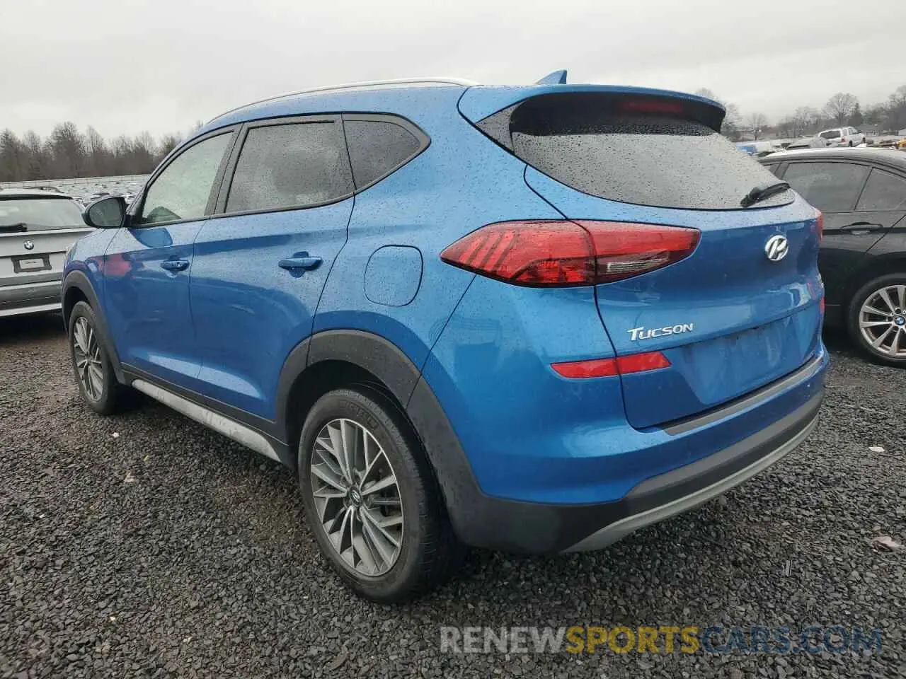 2 fotografías del automóvil dañado KM8J3CAL1MU353766 HYUNDAI TUCSON 2021