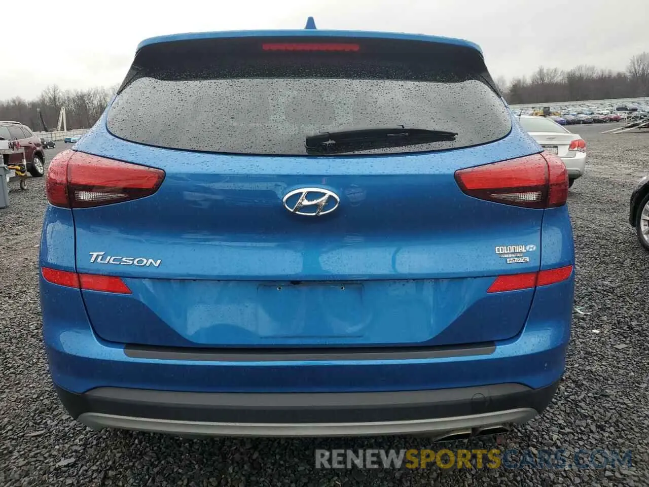 6 fotografías del automóvil dañado KM8J3CAL1MU353766 HYUNDAI TUCSON 2021