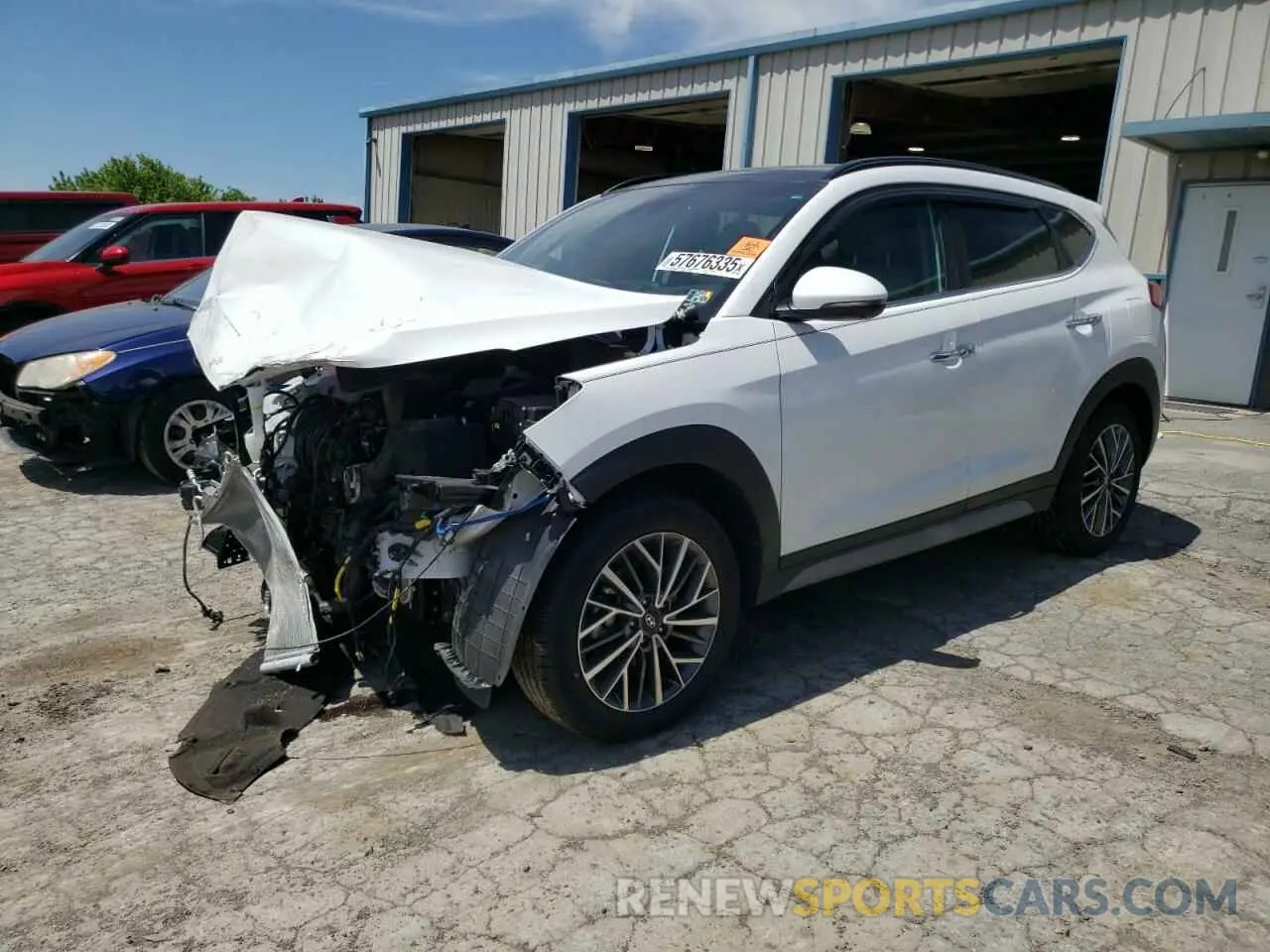 1 fotografías del automóvil dañado KM8J3CAL1MU390736 HYUNDAI TUCSON 2021