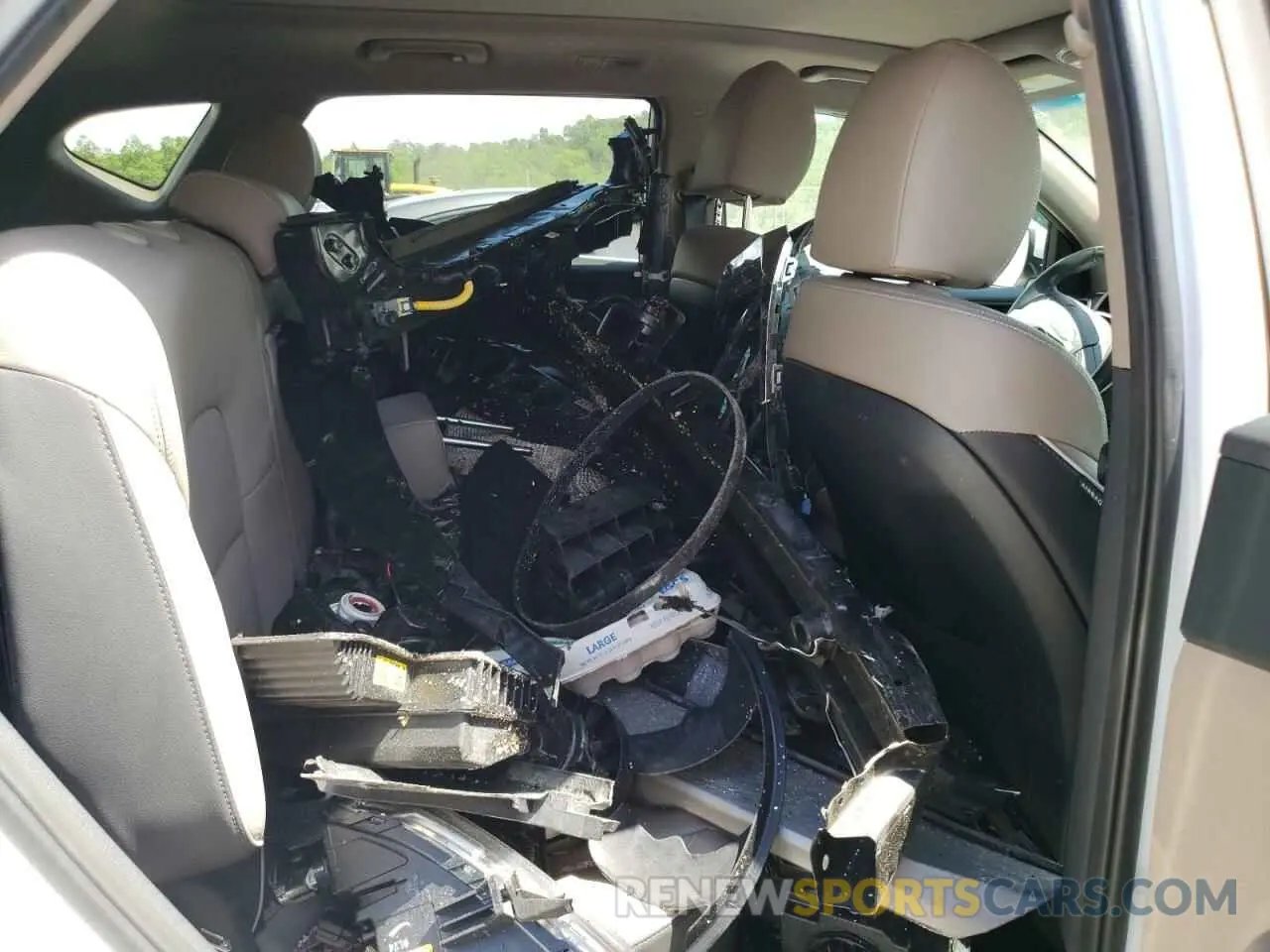 11 fotografías del automóvil dañado KM8J3CAL1MU390736 HYUNDAI TUCSON 2021