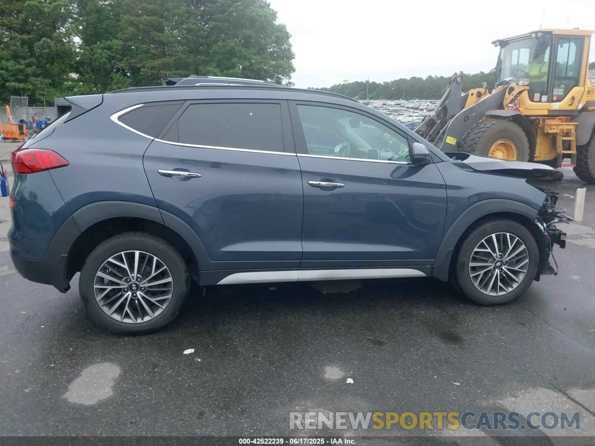 14 fotografías del automóvil dañado KM8J3CAL2MU301580 HYUNDAI TUCSON 2021