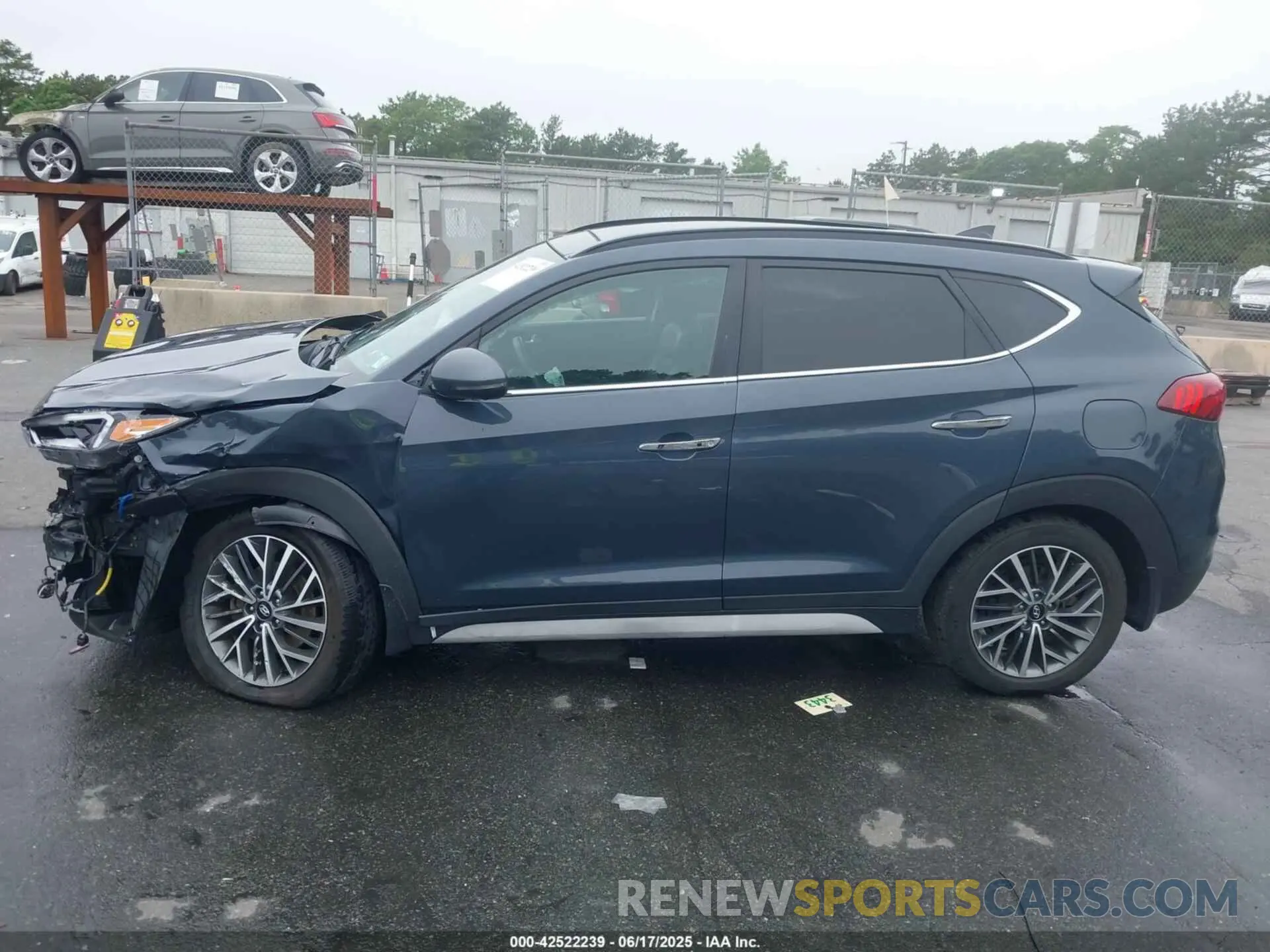 15 fotografías del automóvil dañado KM8J3CAL2MU301580 HYUNDAI TUCSON 2021