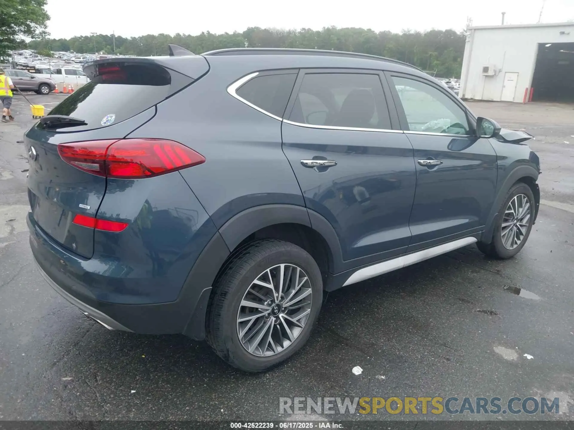 4 fotografías del automóvil dañado KM8J3CAL2MU301580 HYUNDAI TUCSON 2021