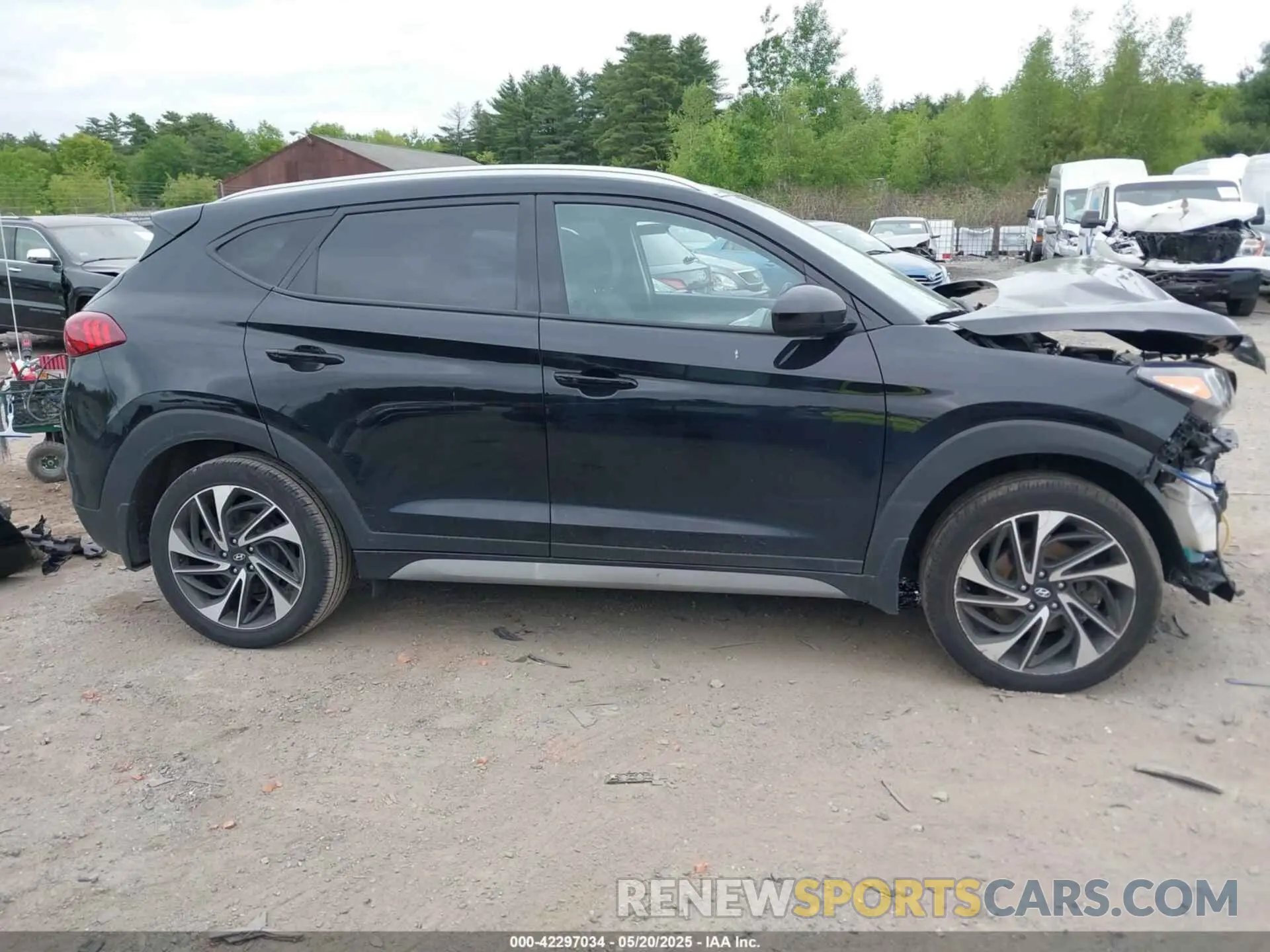 14 fotografías del automóvil dañado KM8J3CAL2MU318203 HYUNDAI TUCSON 2021