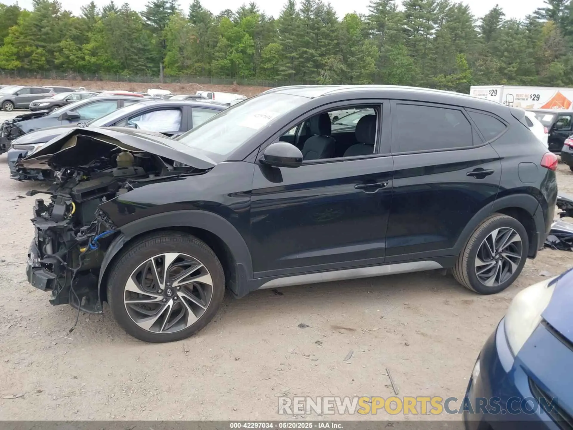15 fotografías del automóvil dañado KM8J3CAL2MU318203 HYUNDAI TUCSON 2021