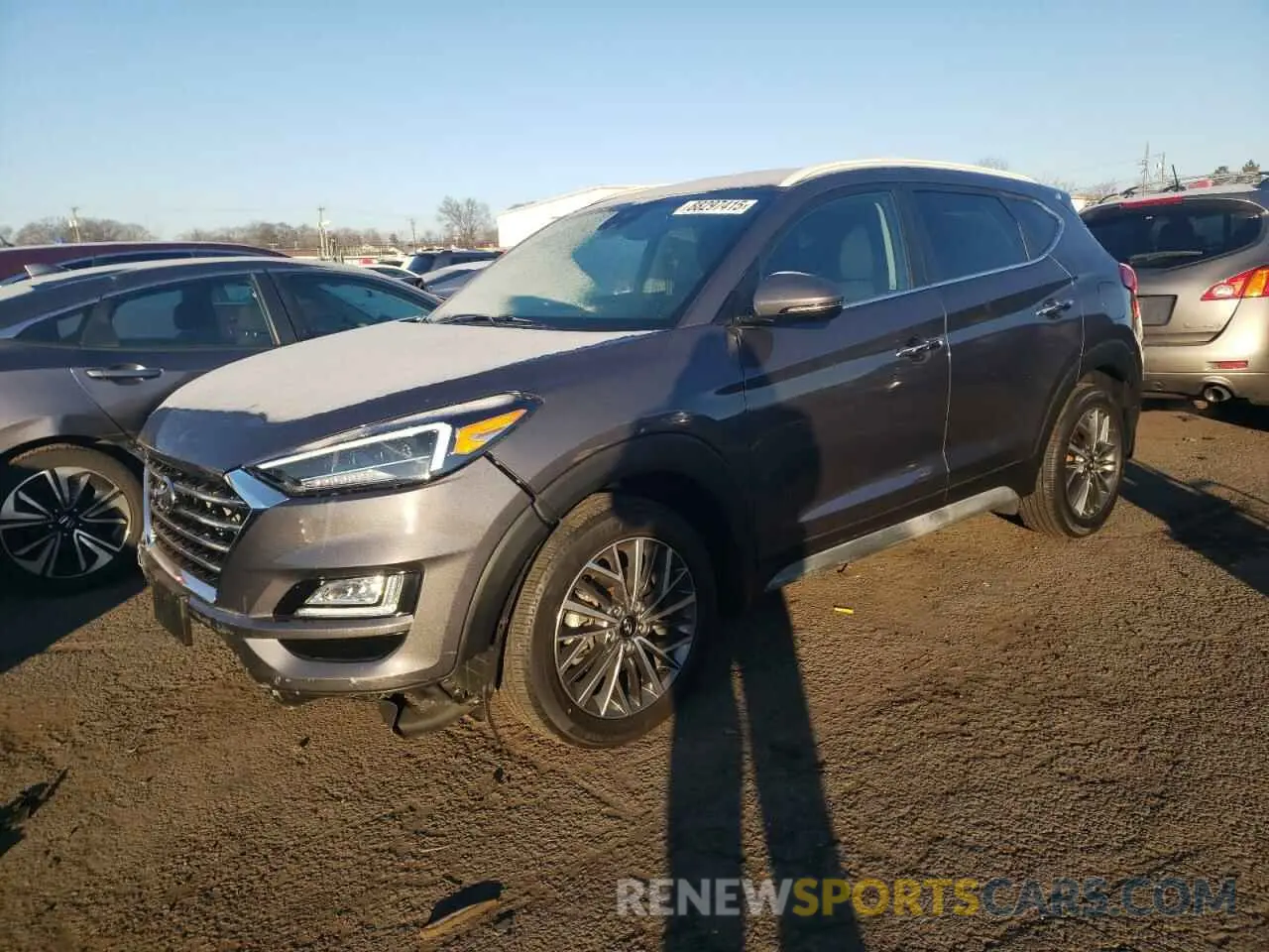 1 fotografías del automóvil dañado KM8J3CAL3MU354983 HYUNDAI TUCSON 2021