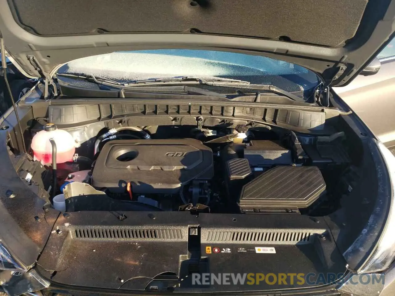12 fotografías del automóvil dañado KM8J3CAL3MU354983 HYUNDAI TUCSON 2021