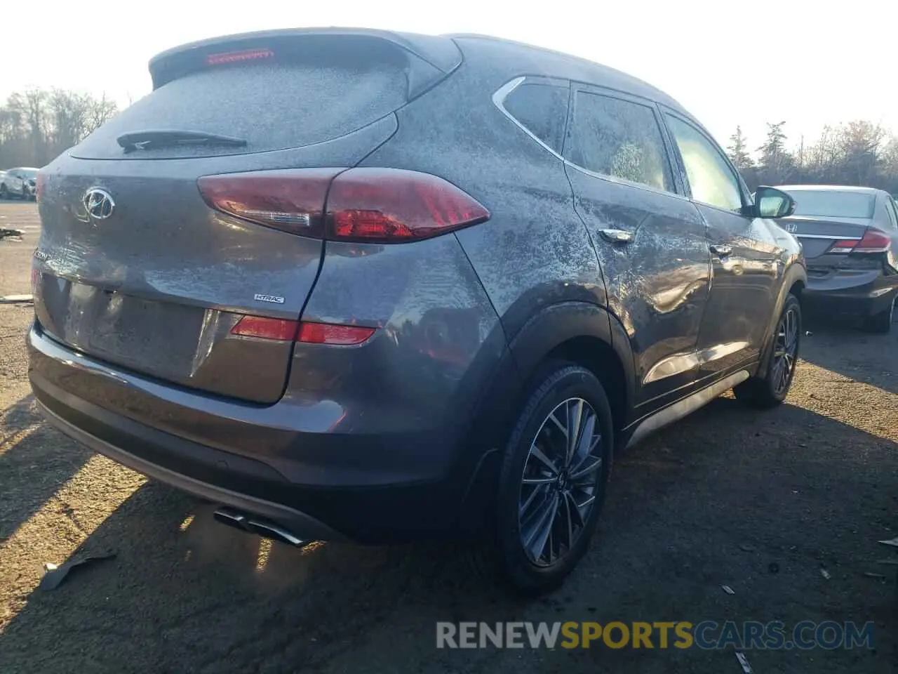 3 fotografías del automóvil dañado KM8J3CAL3MU354983 HYUNDAI TUCSON 2021