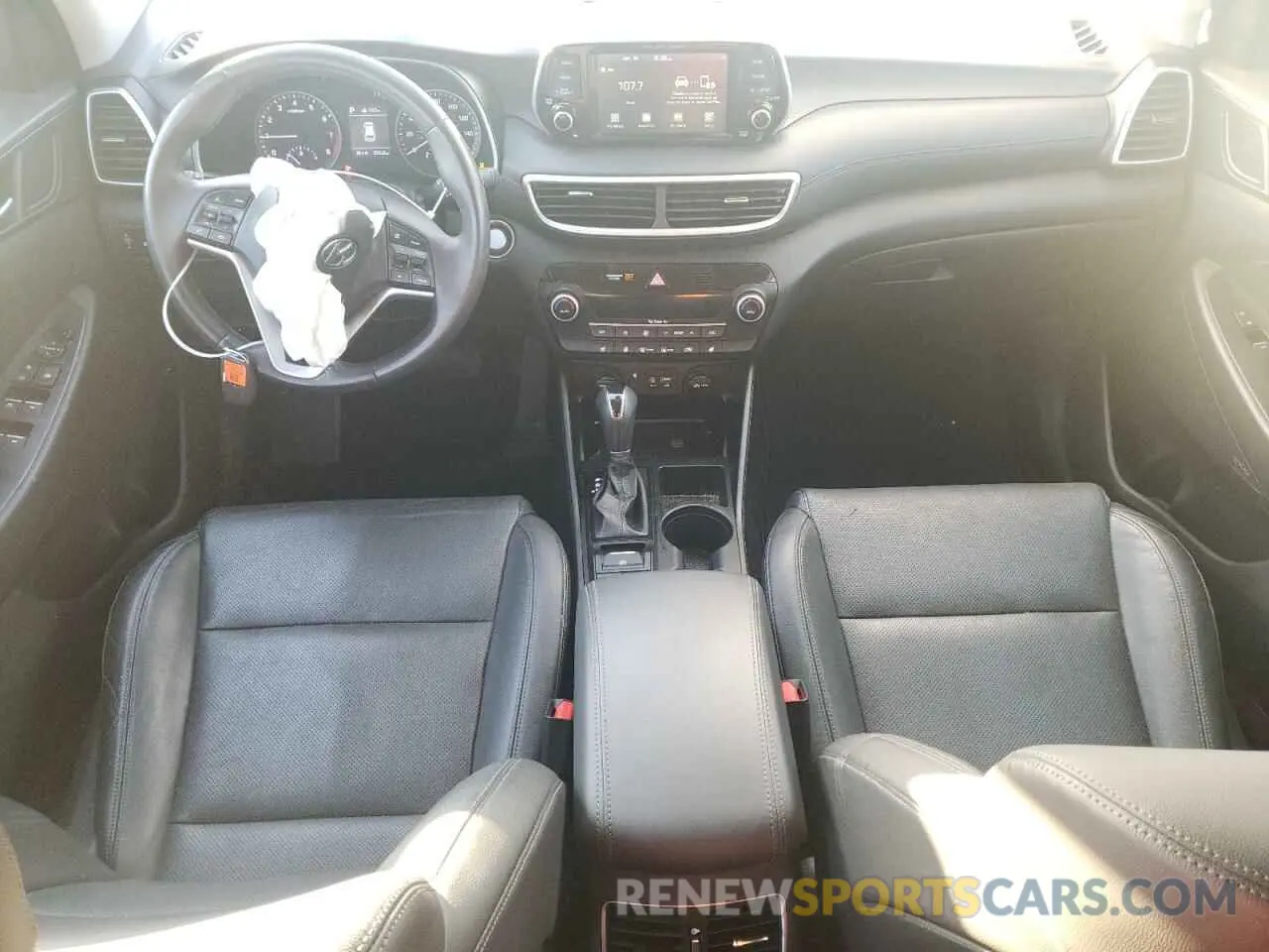 8 fotografías del automóvil dañado KM8J3CAL3MU354983 HYUNDAI TUCSON 2021