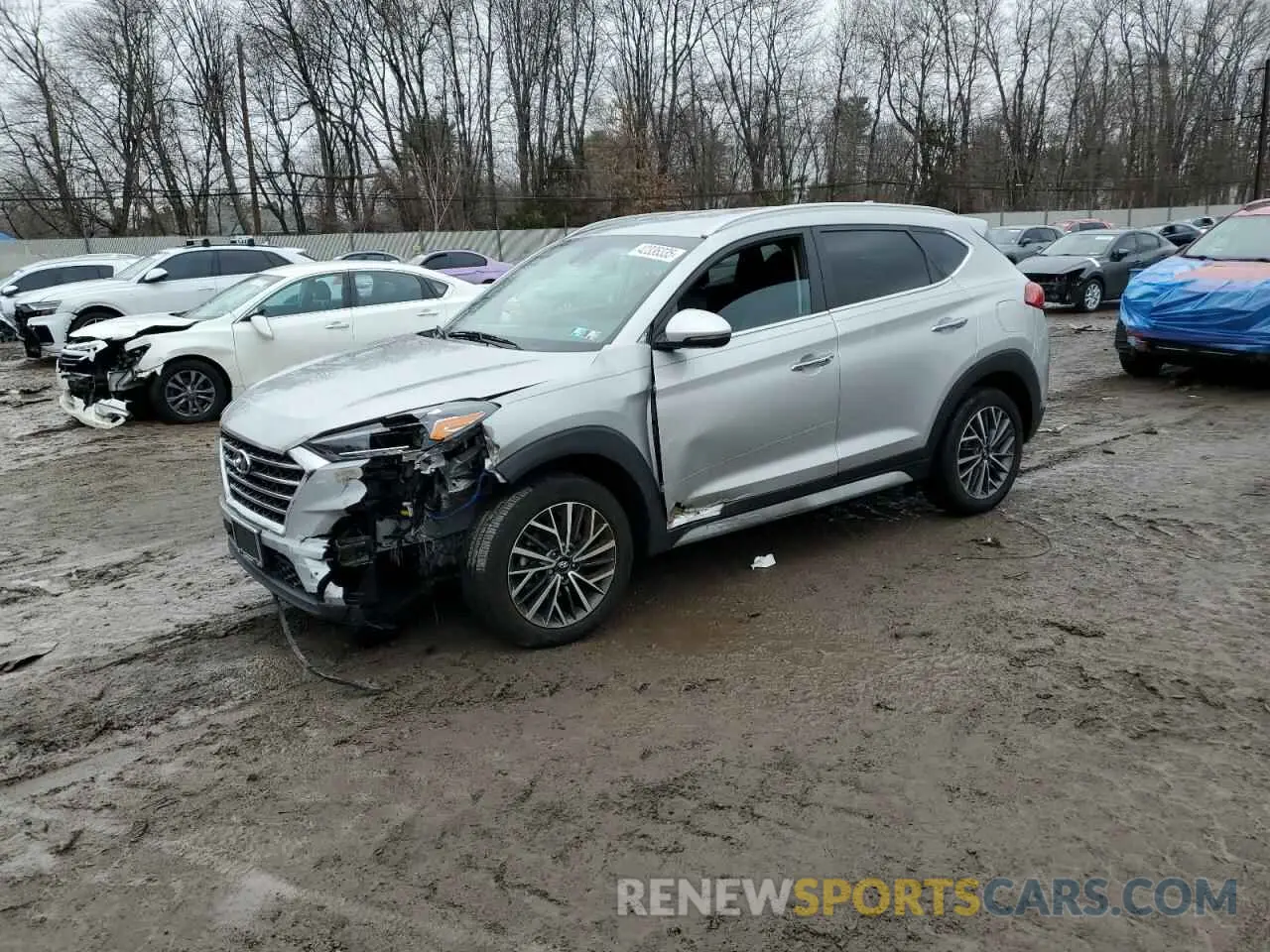 1 fotografías del automóvil dañado KM8J3CAL3MU364655 HYUNDAI TUCSON 2021