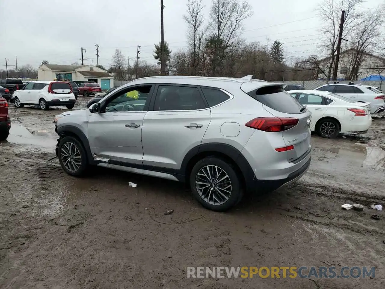 2 fotografías del automóvil dañado KM8J3CAL3MU364655 HYUNDAI TUCSON 2021