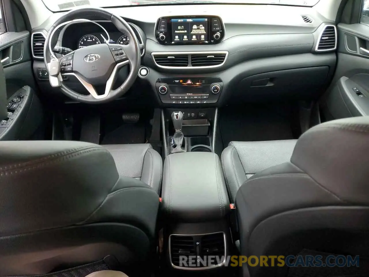 8 fotografías del automóvil dañado KM8J3CAL3MU364655 HYUNDAI TUCSON 2021