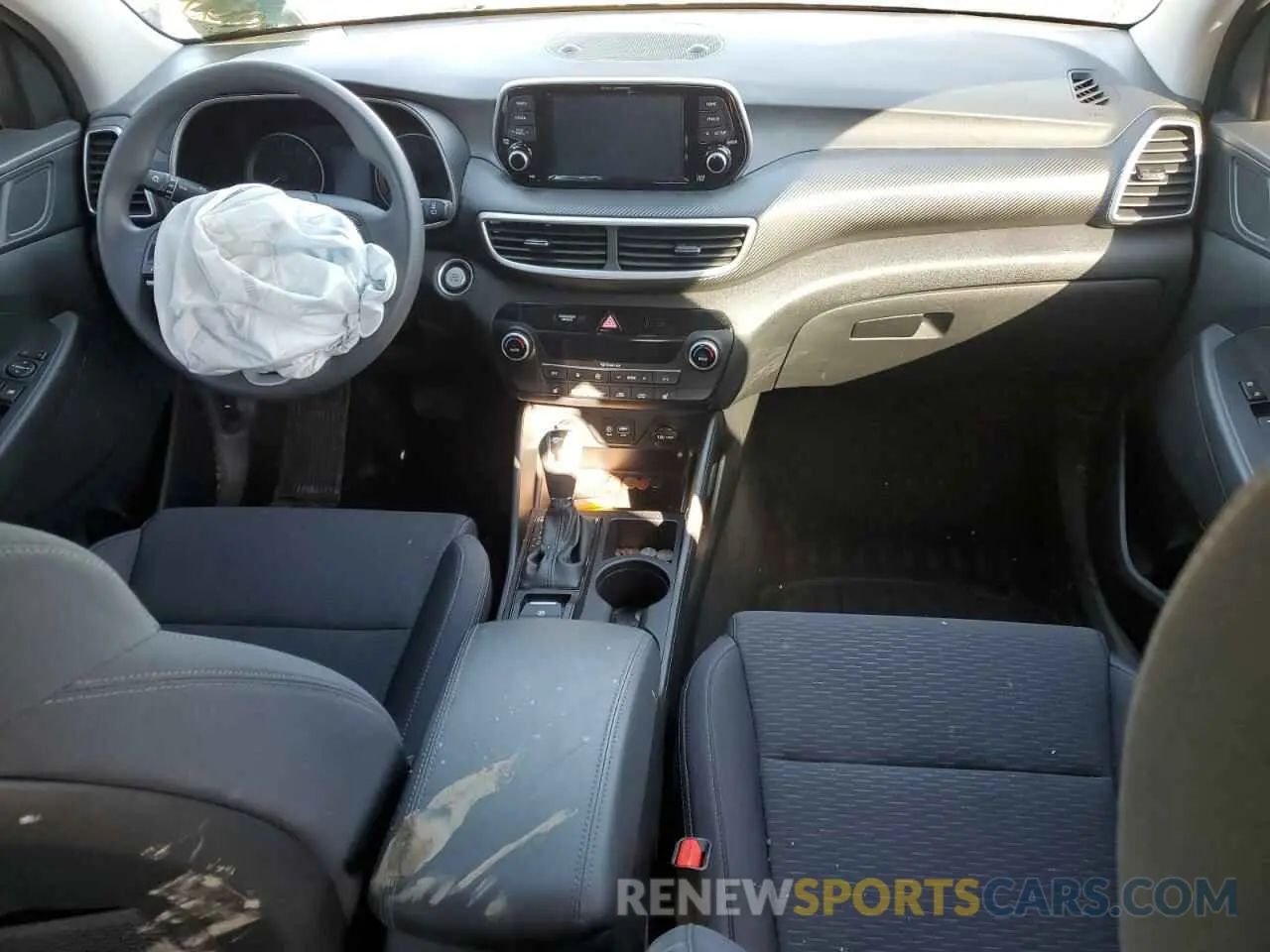 8 fotografías del automóvil dañado KM8J3CAL4MU316579 HYUNDAI TUCSON 2021