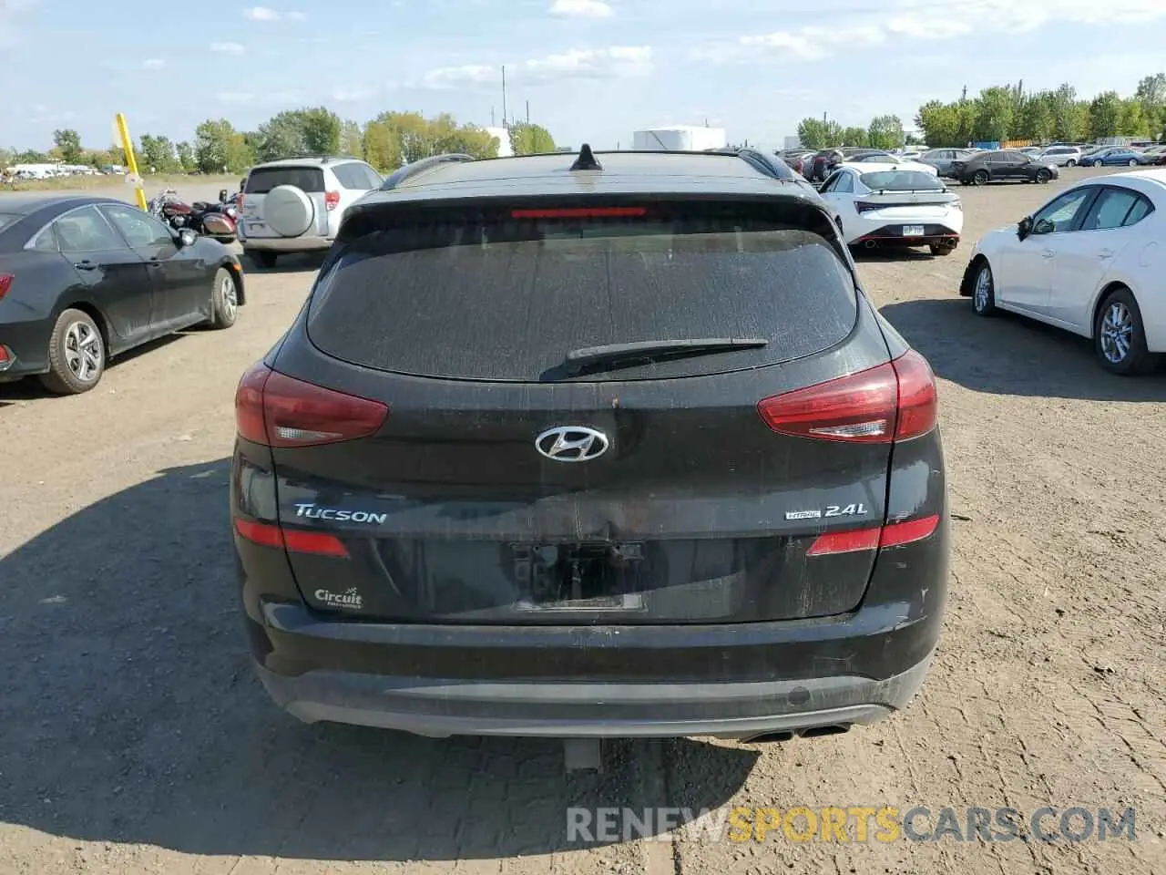 6 fotografías del automóvil dañado KM8J3CAL4MU358654 HYUNDAI TUCSON 2021