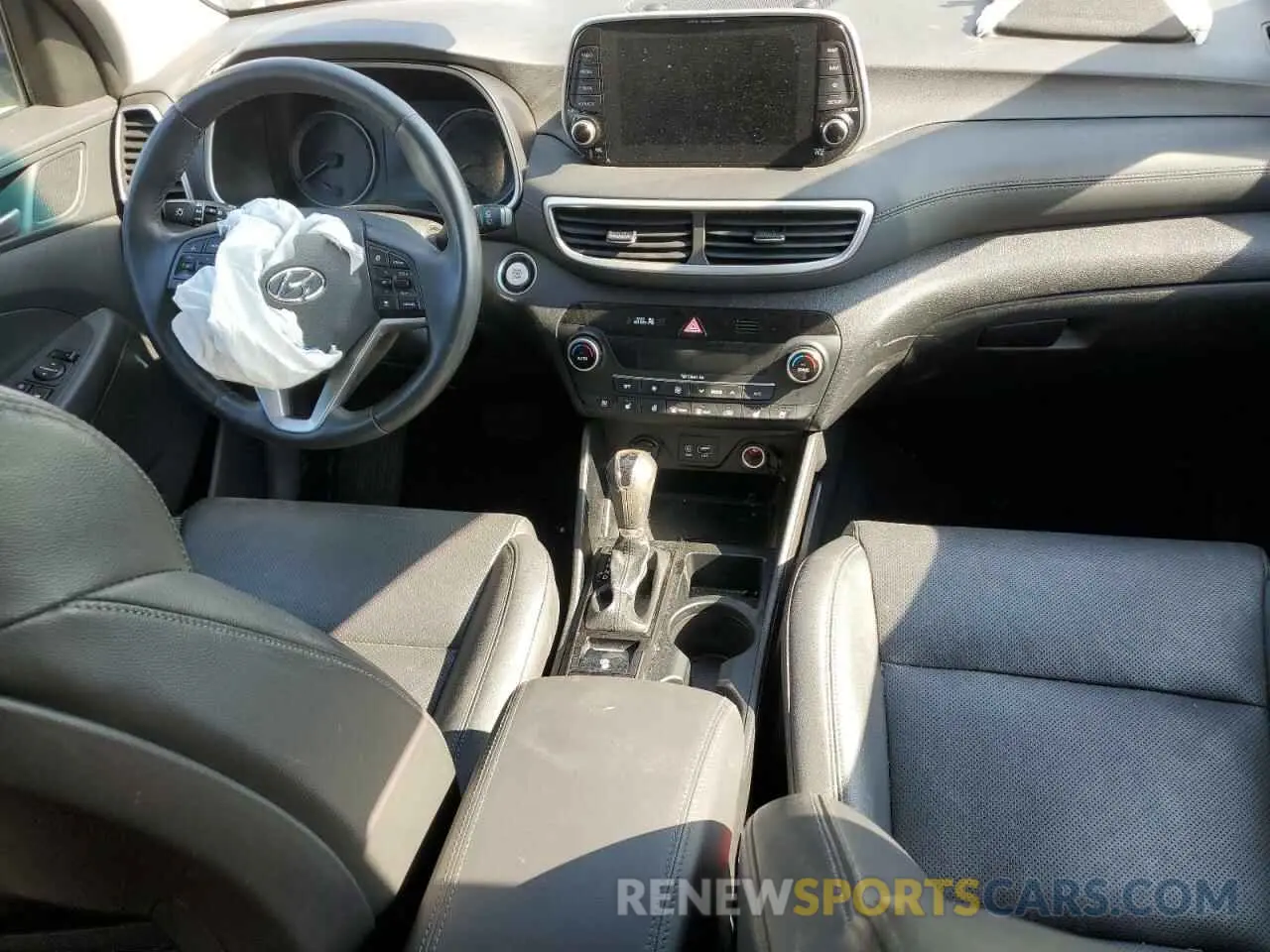 8 fotografías del automóvil dañado KM8J3CAL4MU358654 HYUNDAI TUCSON 2021