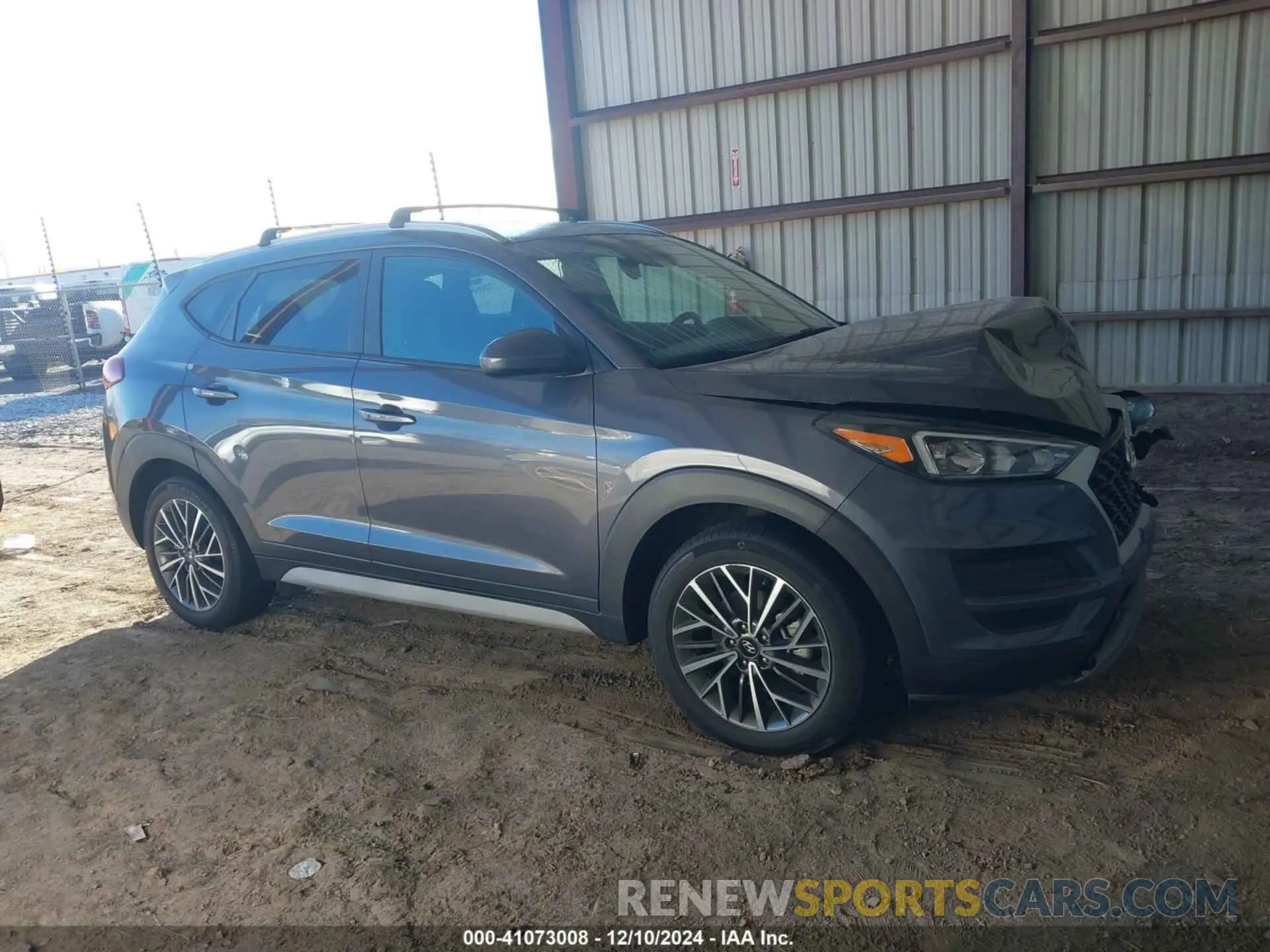 12 fotografías del automóvil dañado KM8J3CAL5MU325937 HYUNDAI TUCSON 2021