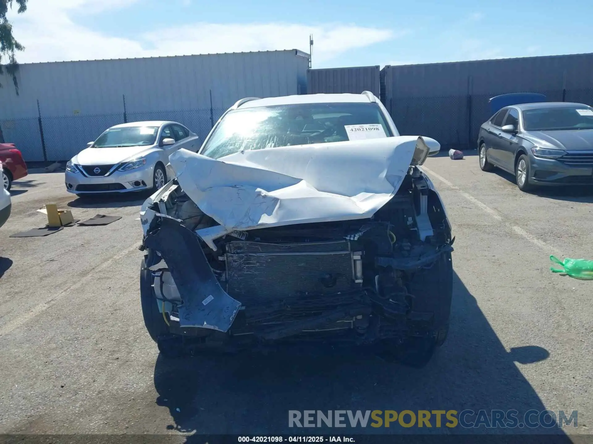 12 fotografías del automóvil dañado KM8J3CAL5MU342589 HYUNDAI TUCSON 2021