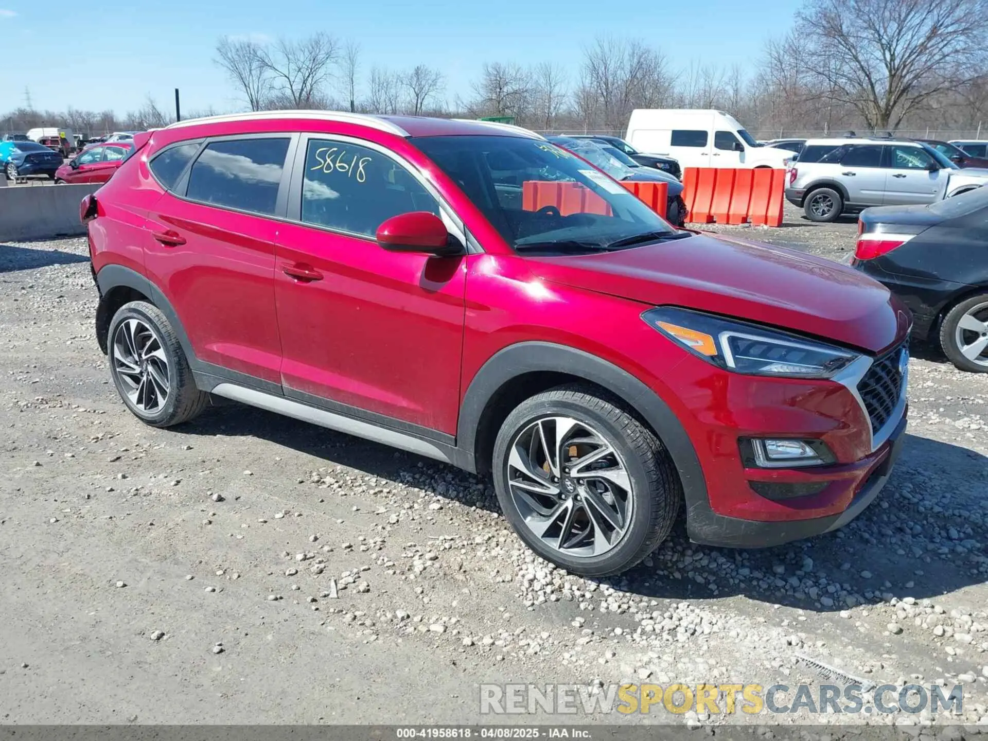 1 fotografías del automóvil dañado KM8J3CAL5MU378606 HYUNDAI TUCSON 2021