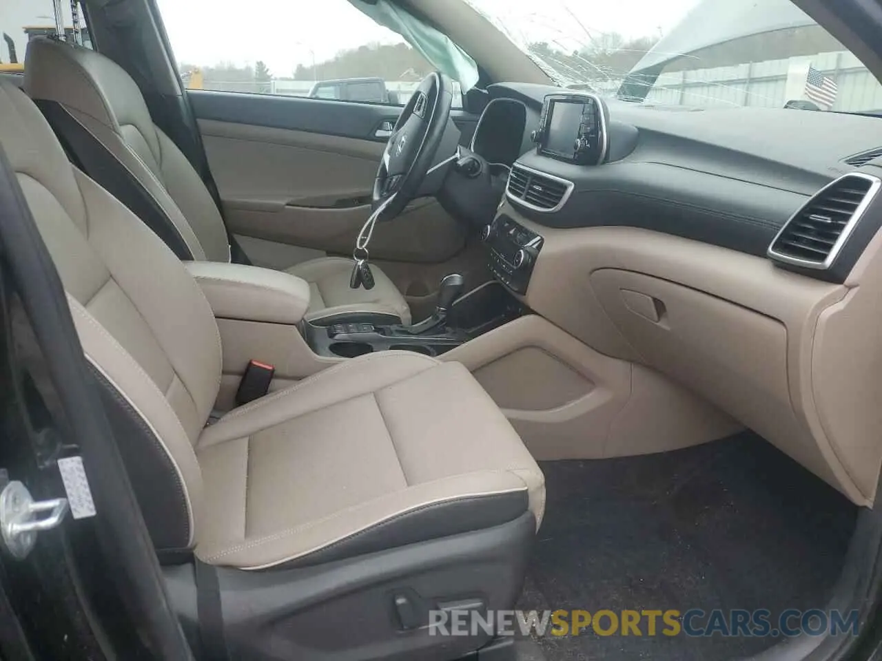 7 fotografías del automóvil dañado KM8J3CAL5MU406694 HYUNDAI TUCSON 2021
