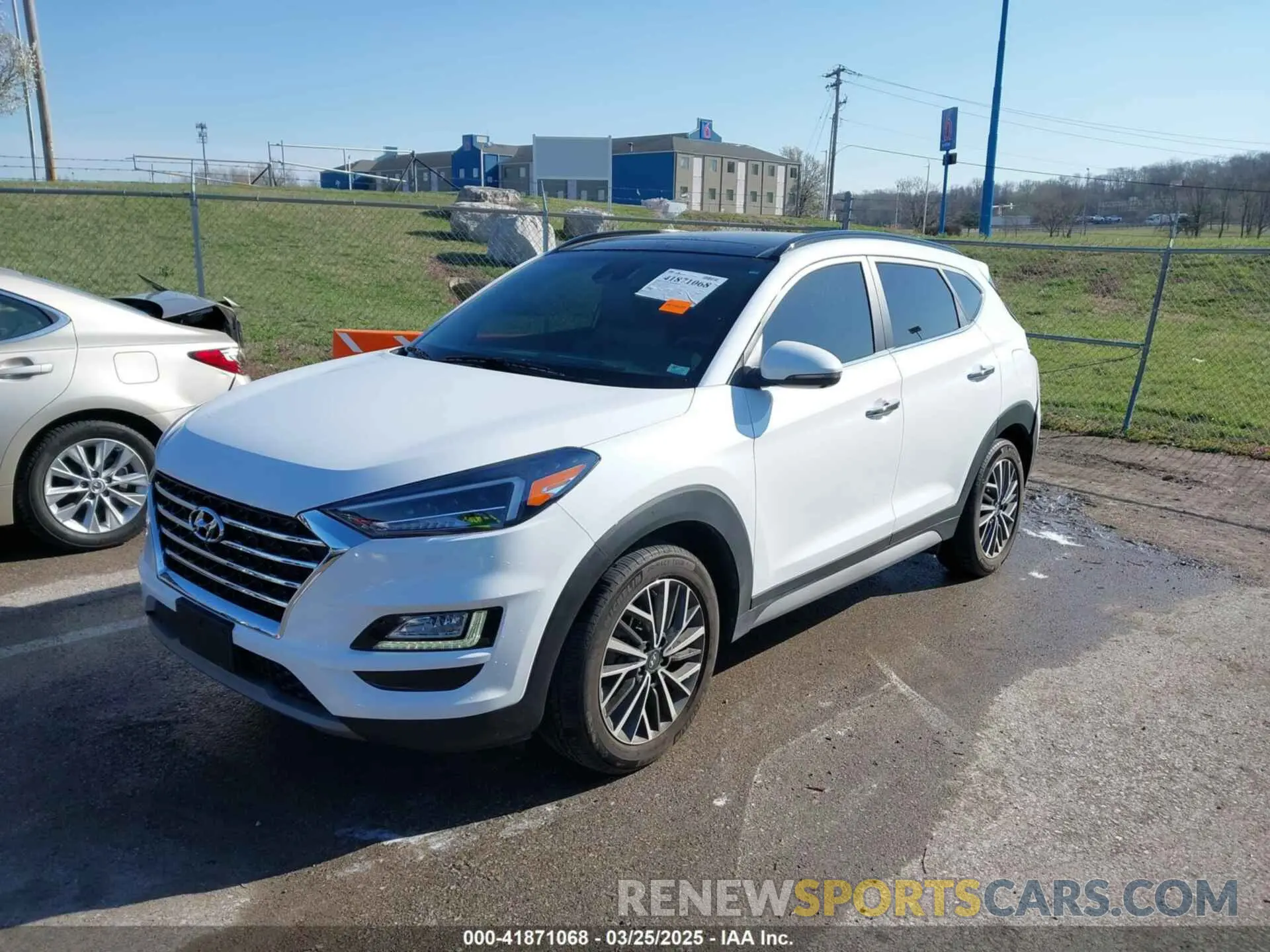 2 fotografías del automóvil dañado KM8J3CAL6MU323503 HYUNDAI TUCSON 2021