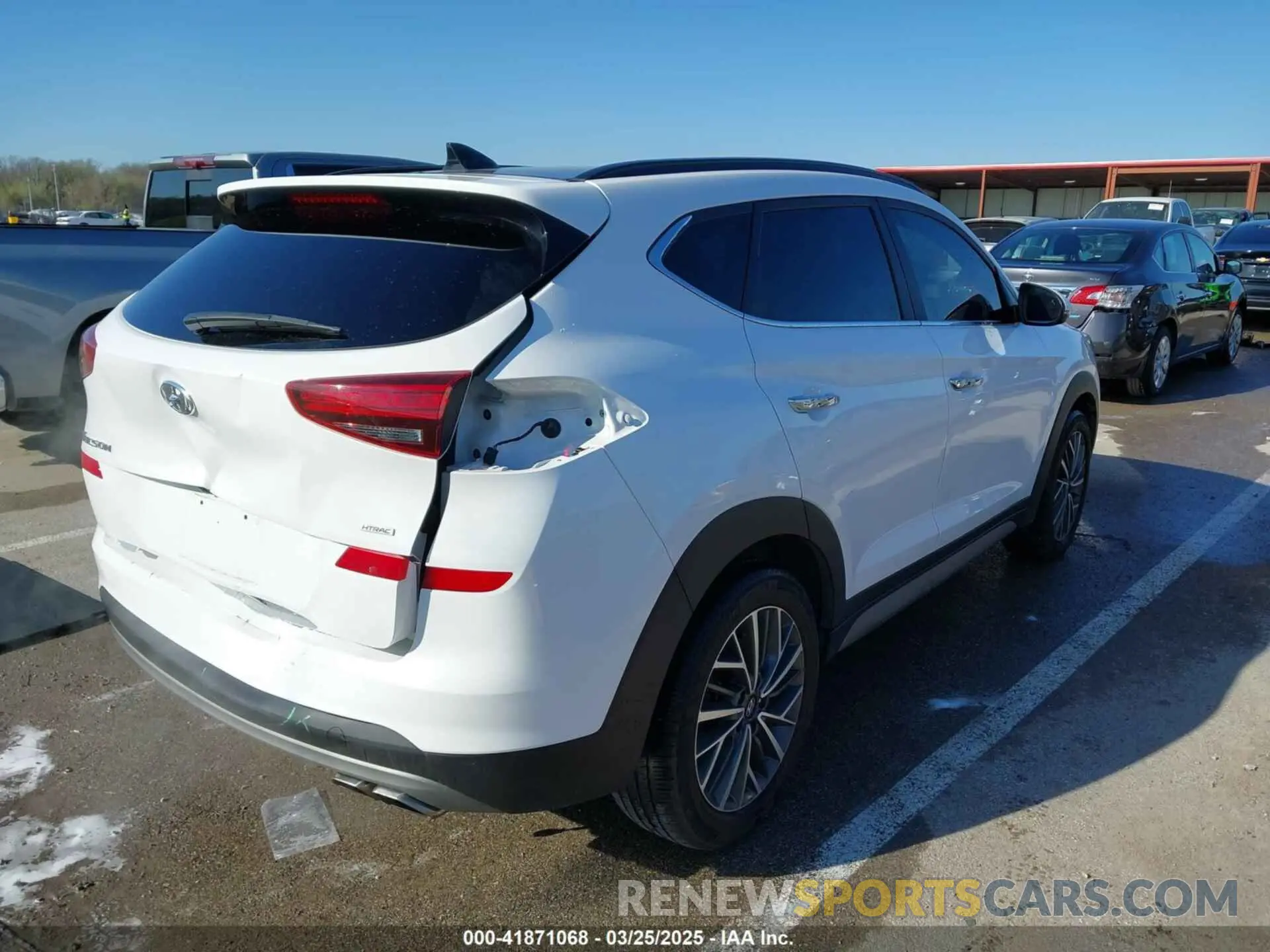 4 fotografías del automóvil dañado KM8J3CAL6MU323503 HYUNDAI TUCSON 2021